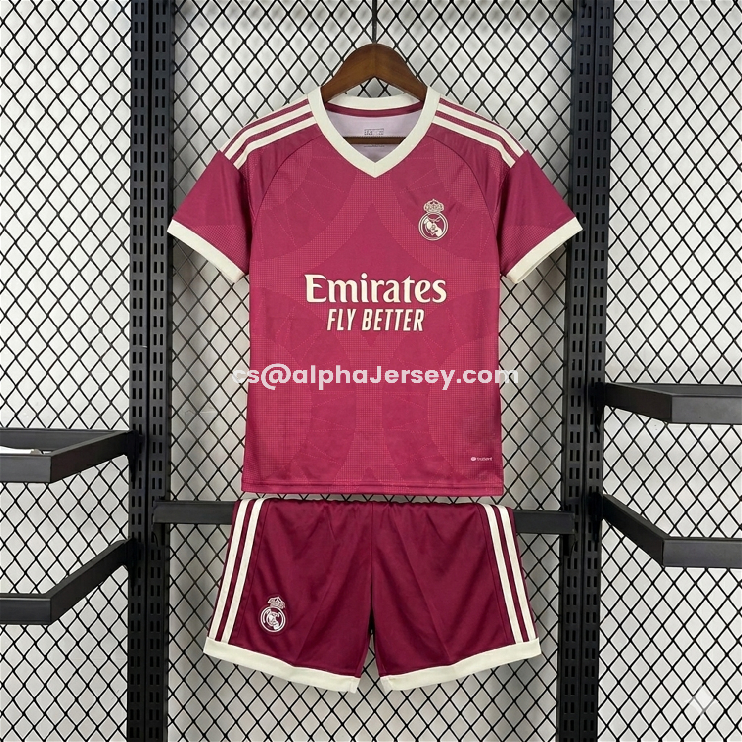 AJ-AlphaJersey-Real Madrid 26-27 Third Kids Kit