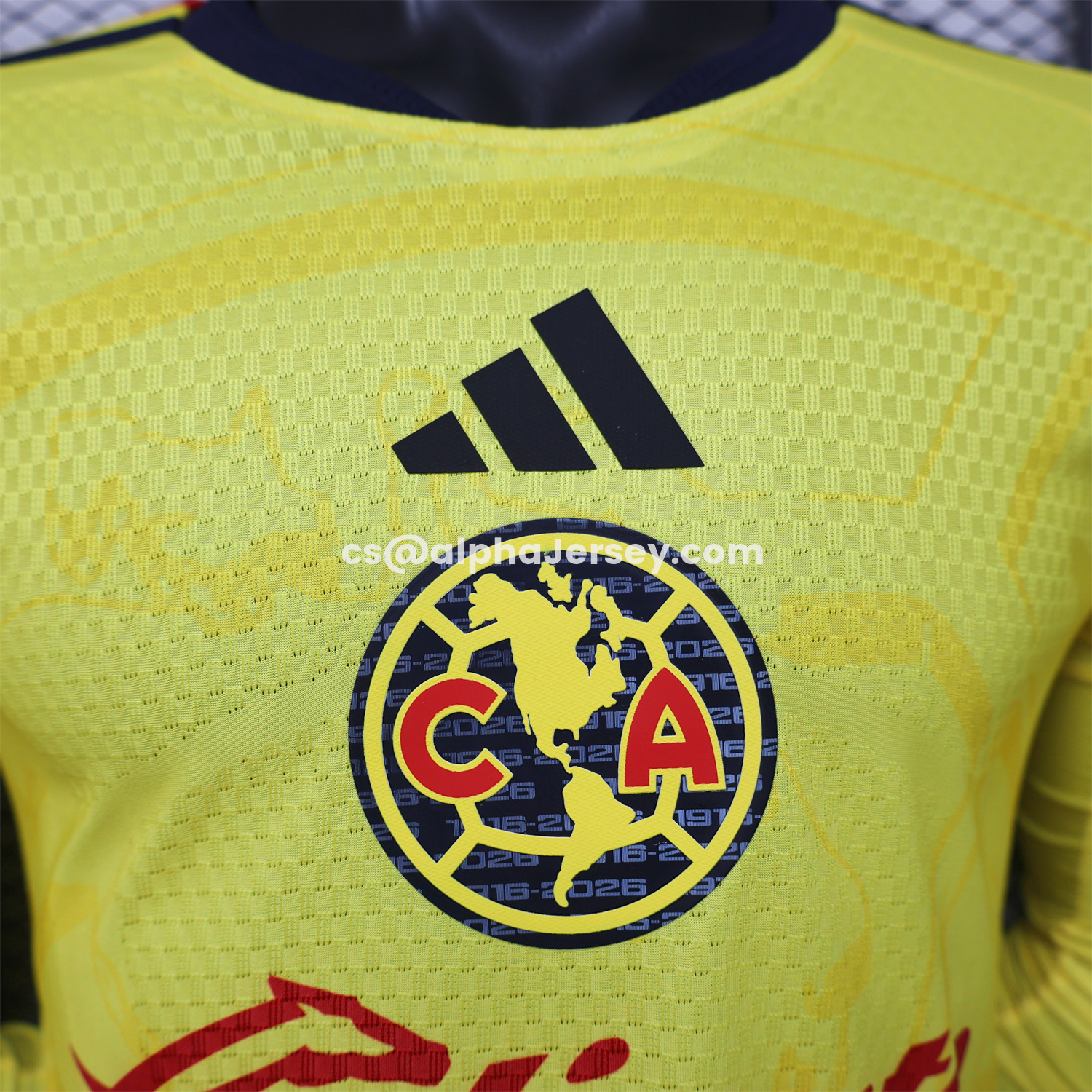 AJ-AlphaJersey-Club América 26-27 Home Long Sleeves Jersey - Player Version
