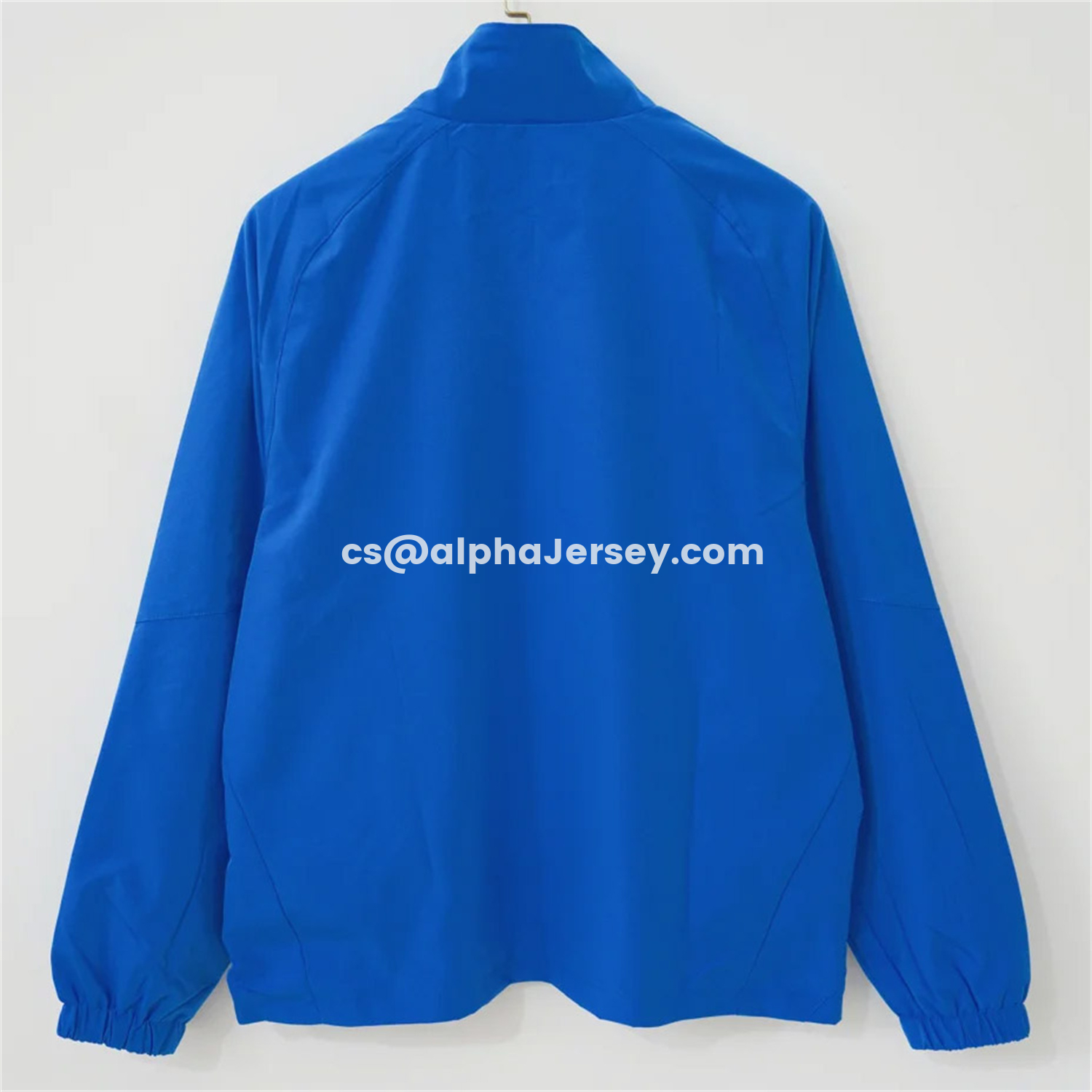 AJ-AlphaJersey-Colombia 2026 Blue Windbreaker Jacket