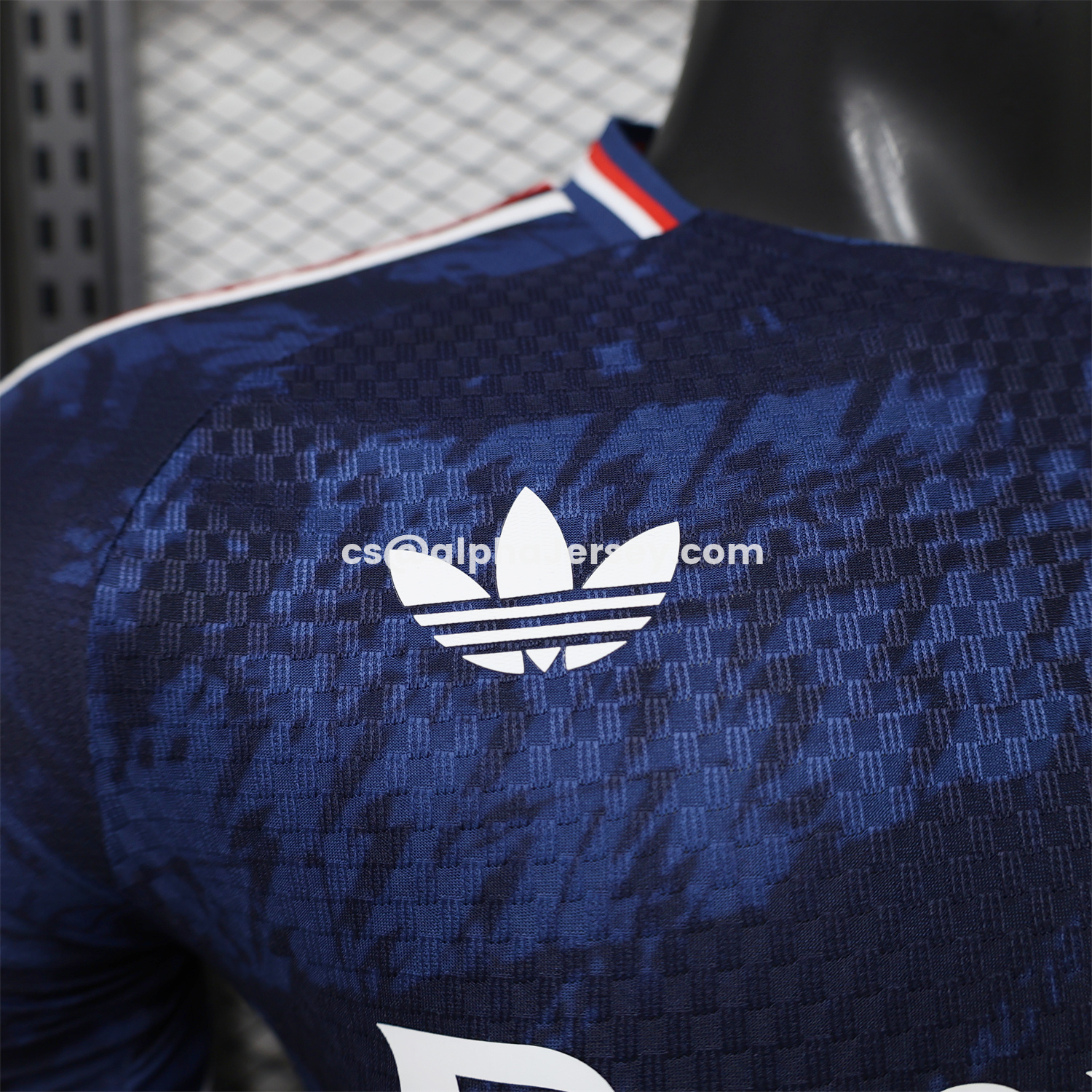 AJ-AlphaJersey-Arsenal 26-27 Dark Blue Digital Pattern Cannon Special Edition Jersey - Player Version