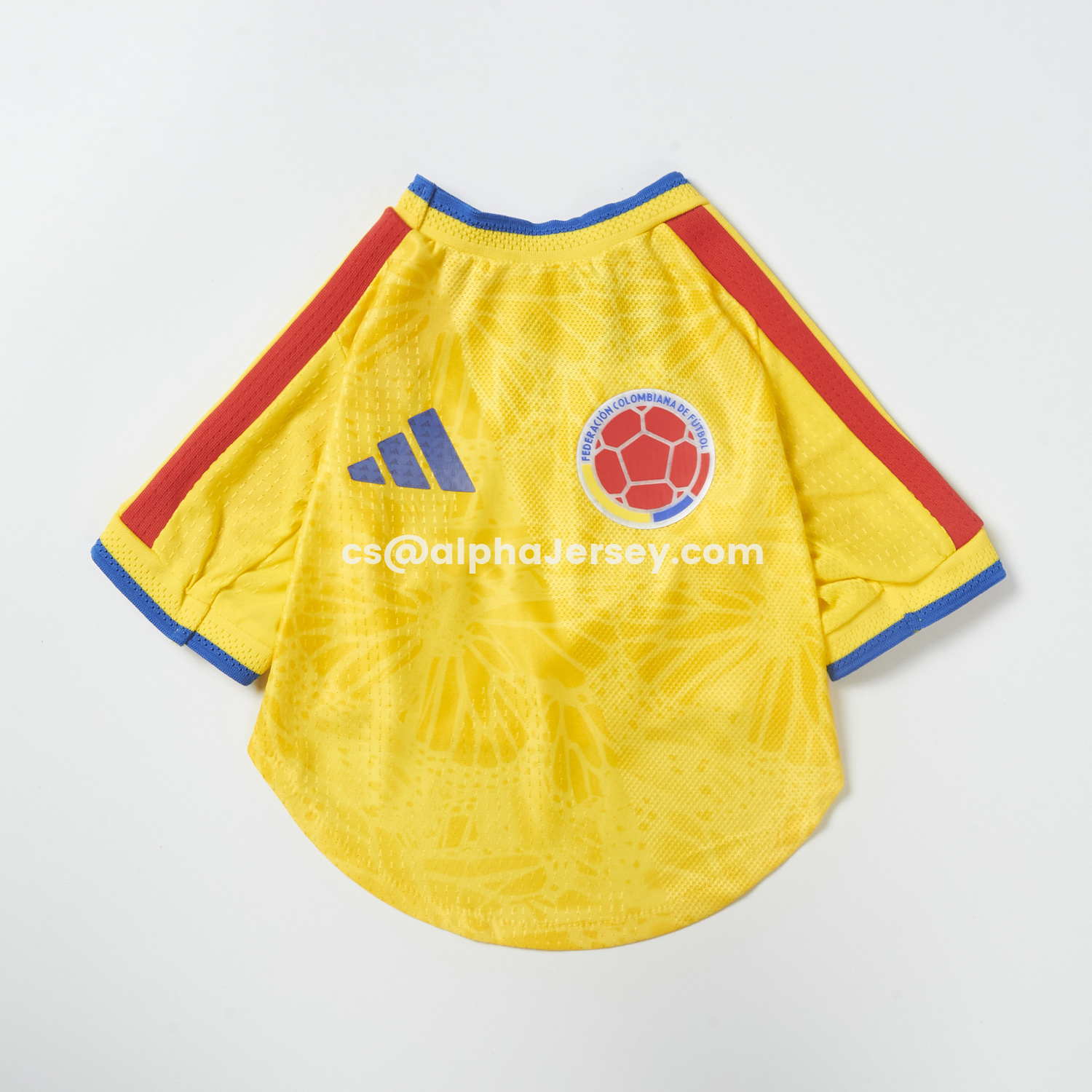 AJ-AlphaJersey-Colombia 2026 Home Pet Jersey - Player Version