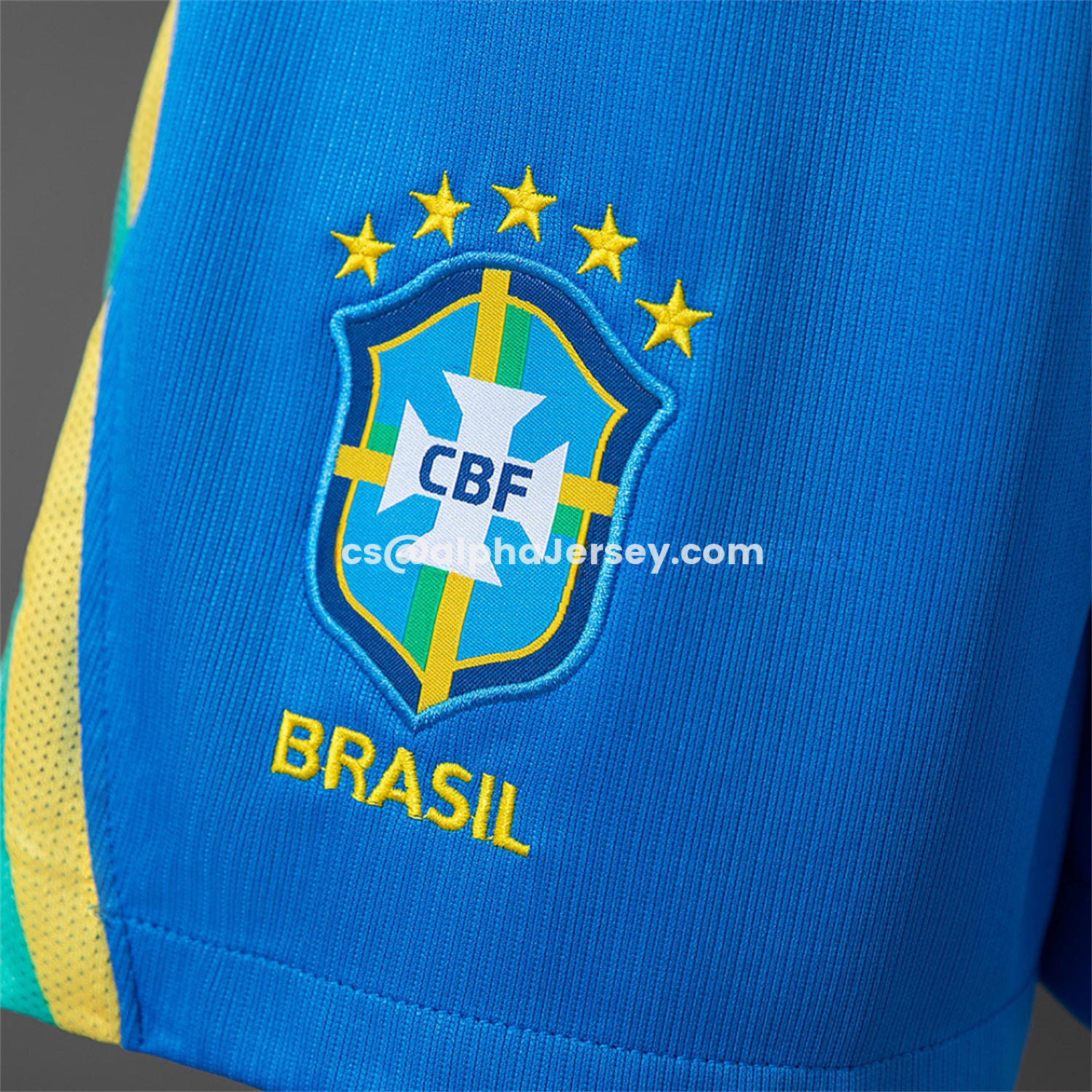 AJ-AlphaJersey-Brazil 2026 Home Shorts - Fans Version