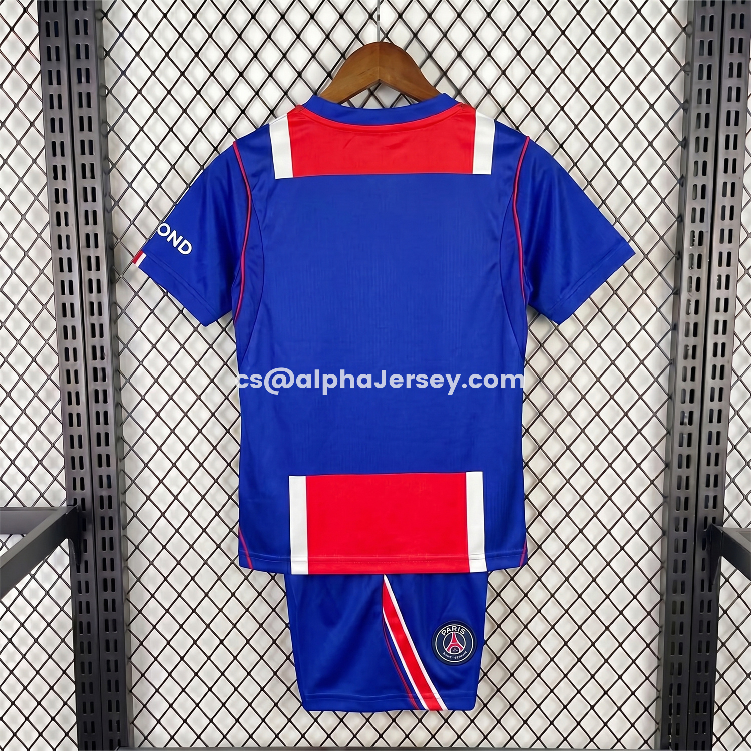 AJ-AlphaJersey-Paris Saint-Germain PSG 26-27 Home Kids Kit
