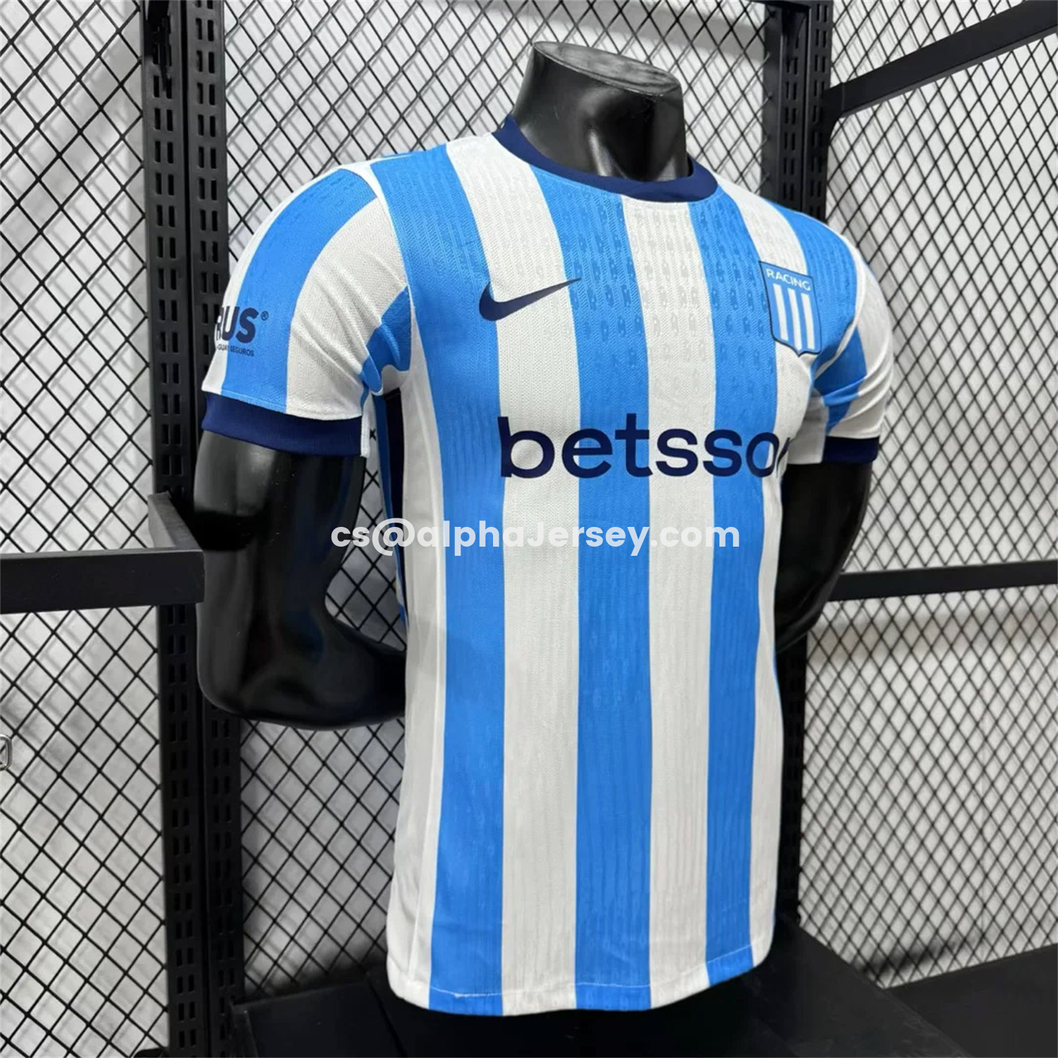 AJ-AlphaJersey-Racing Club de Avellaneda 26-27 Home Jersey - Player Version