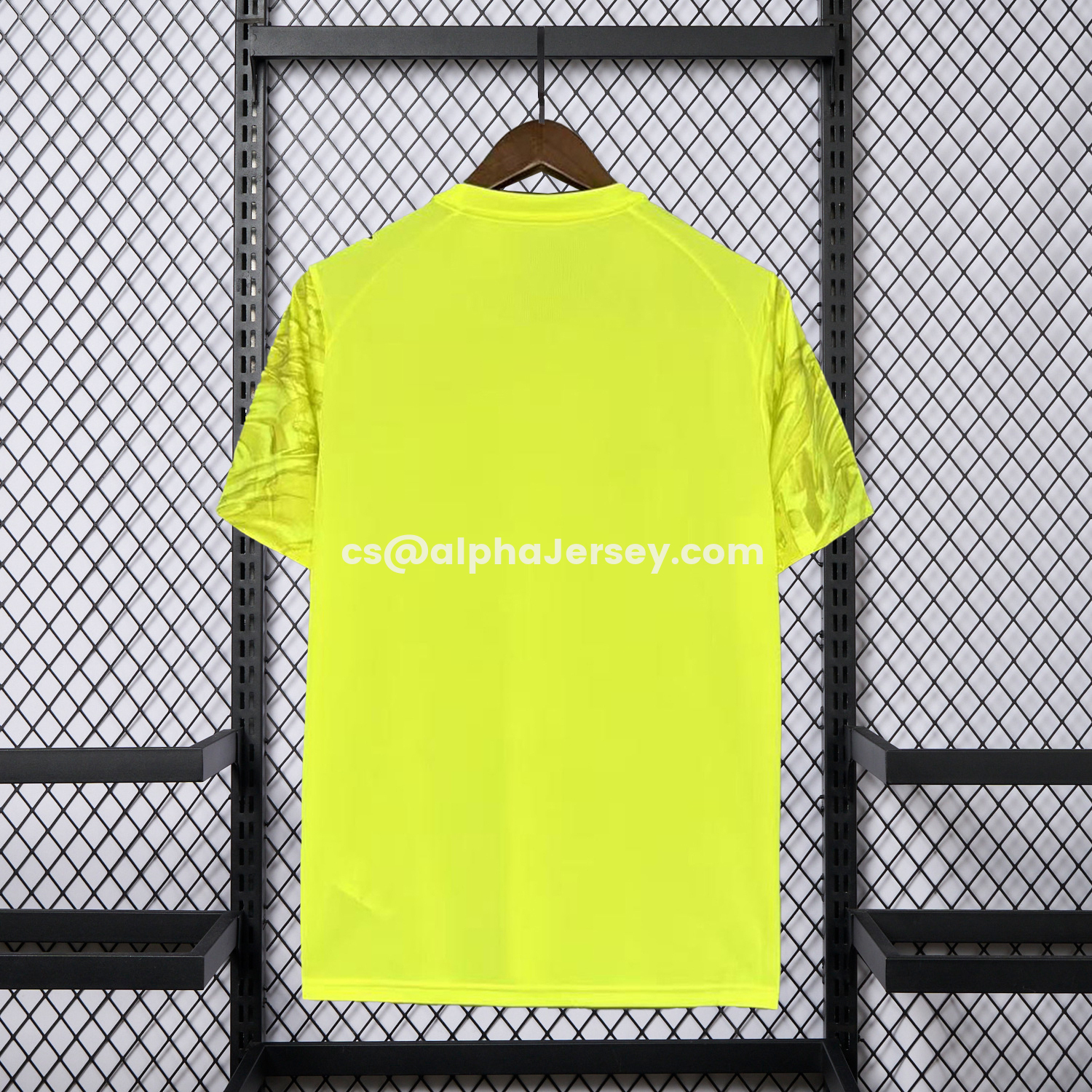 AJ-AlphaJersey-Bahia 26-27 Yellow Goalkeeper Jersey - Fans Version