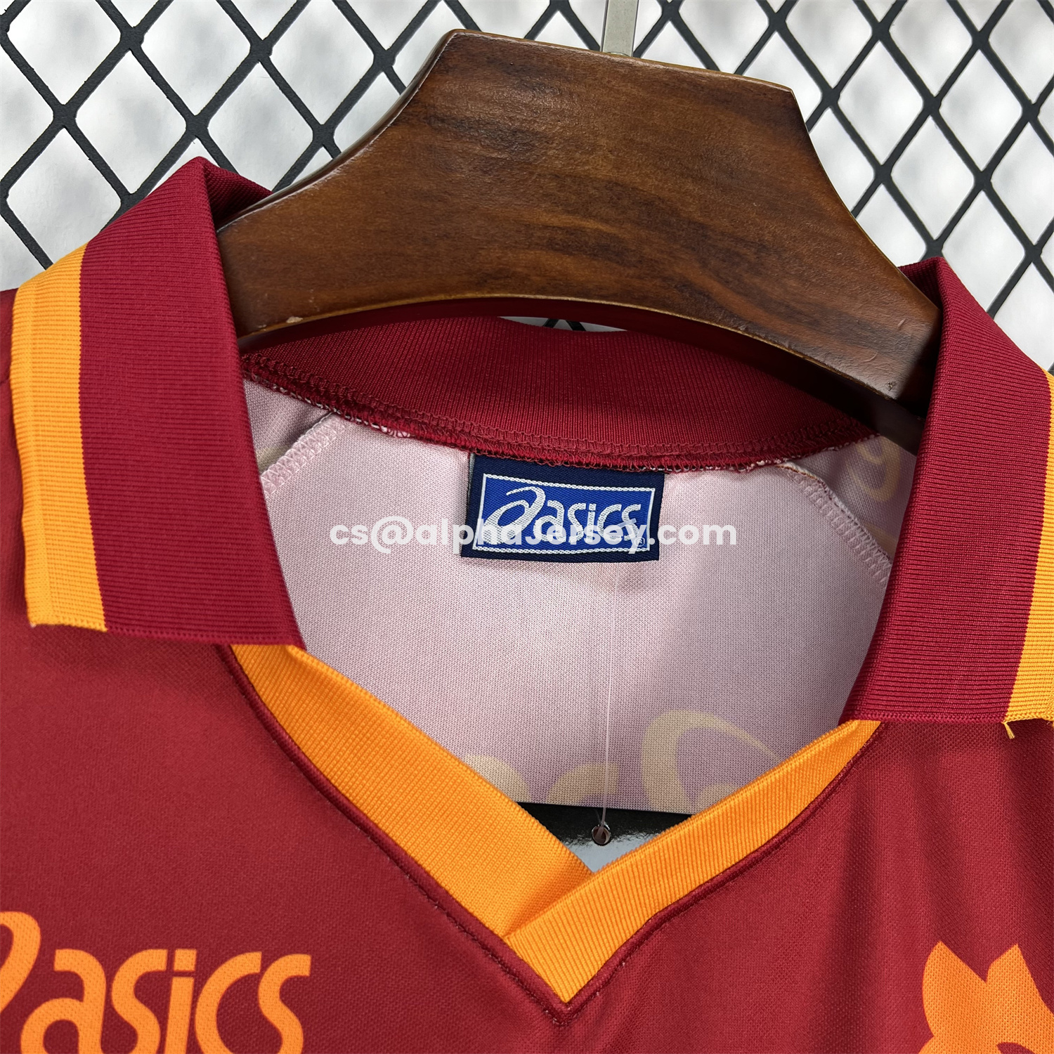 AJ-AlphaJersey-Retro Roma 1995-96 Pre-Match Training Jersey