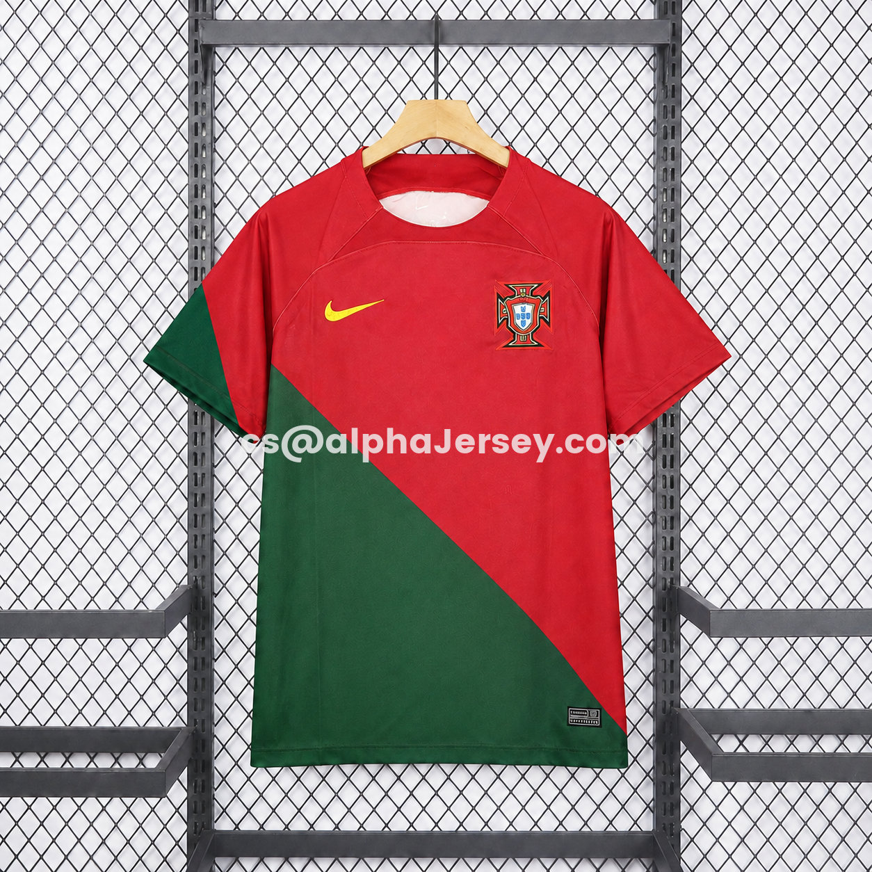 AJ-AlphaJersey-Retro Portugal 2022 Home Jersey