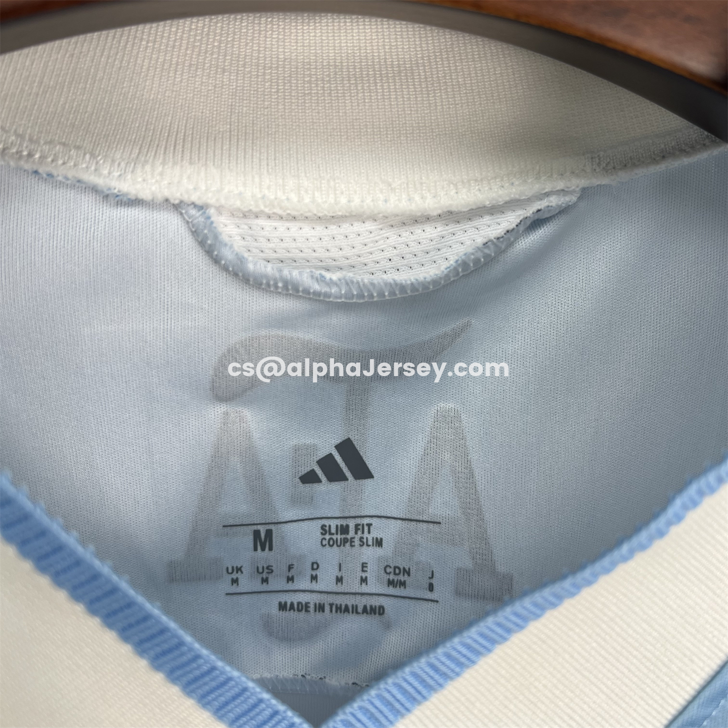 AJ-AlphaJersey-Argentina 2026 Hip-Hop Blue White Special Jersey - Fans Version