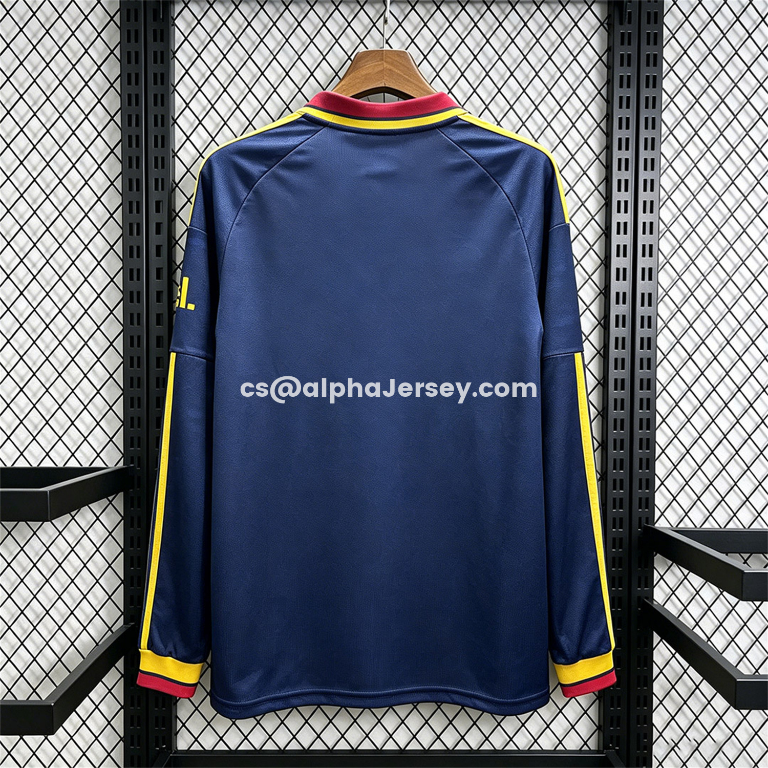 AJ-AlphaJersey-Arsenal 26-27 Away Long Sleeves Jersey - Fans Version