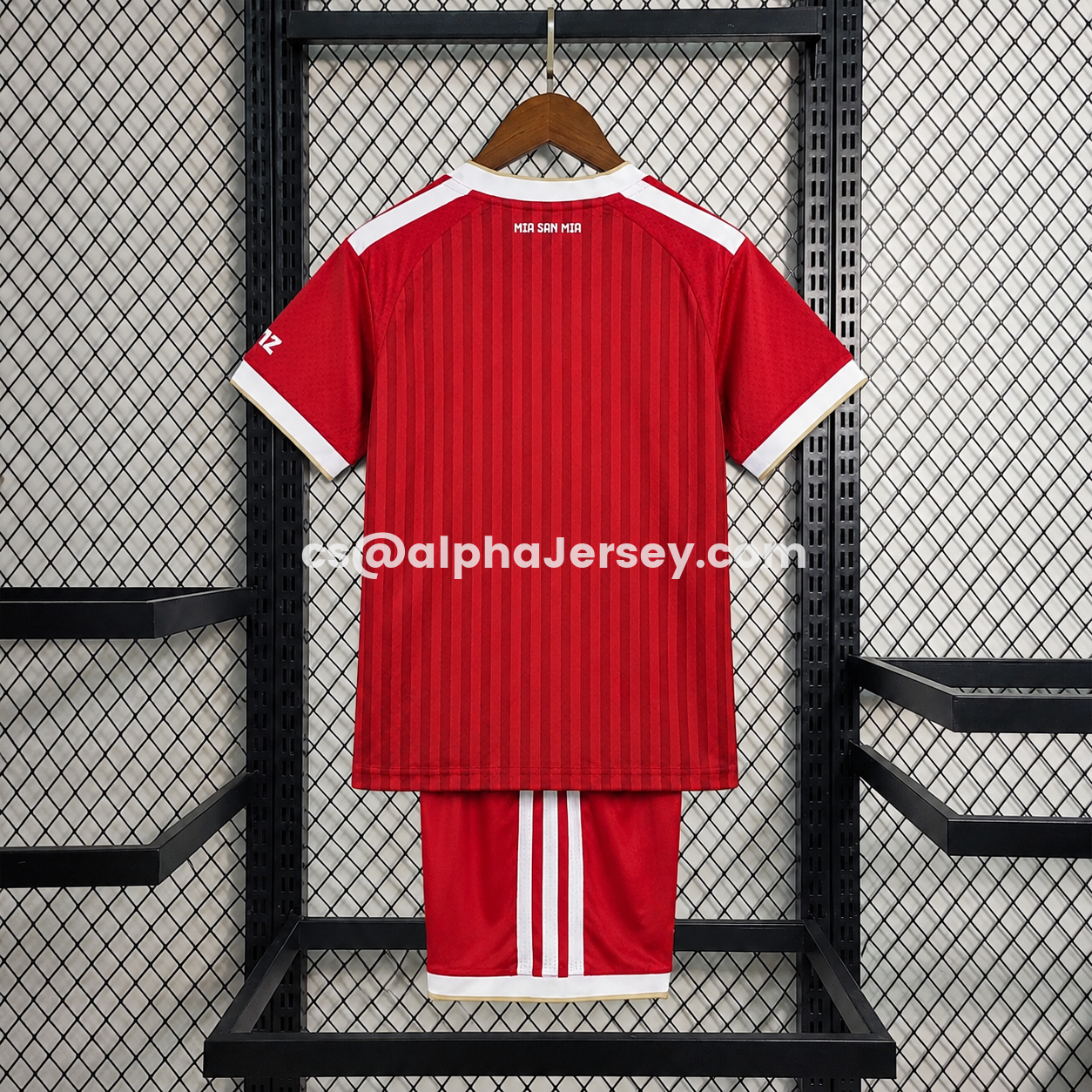 AJ-AlphaJersey-Bayern Munich 26-27 Home Kids Kit - Player Version