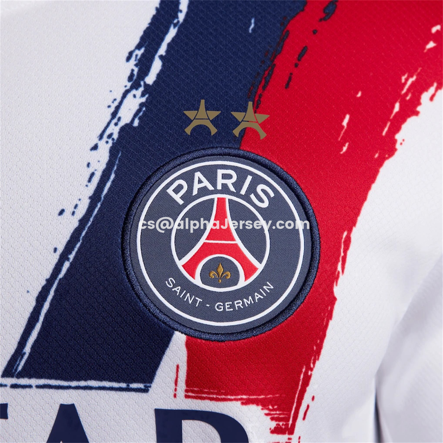 AJ-AlphaJersey-【Champion 26 Font】Paris Saint-Germain PSG 25-26 Away Jersey - Fans Version