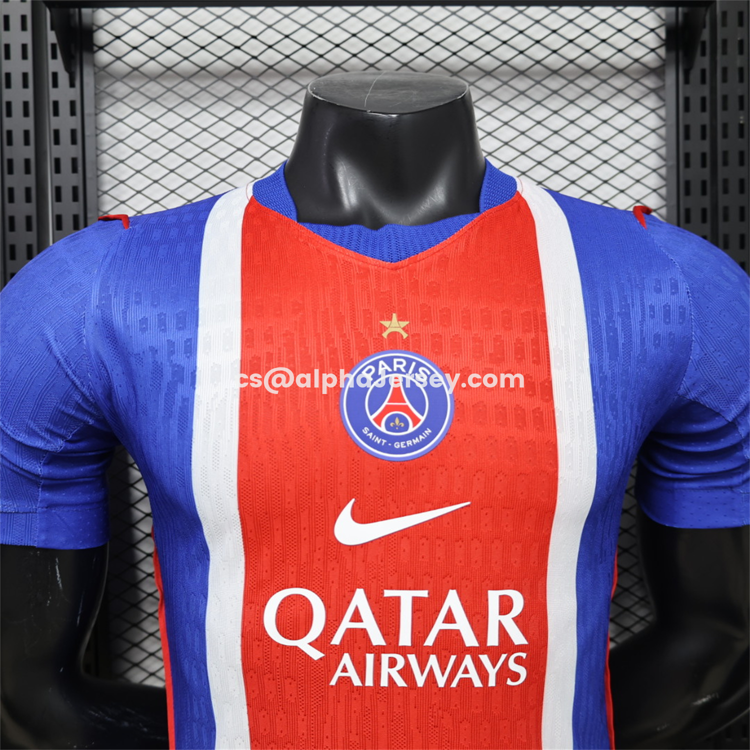AJ-AlphaJersey-Paris Saint-Germain PSG 26-27 Home Jersey With Star - Player Version
