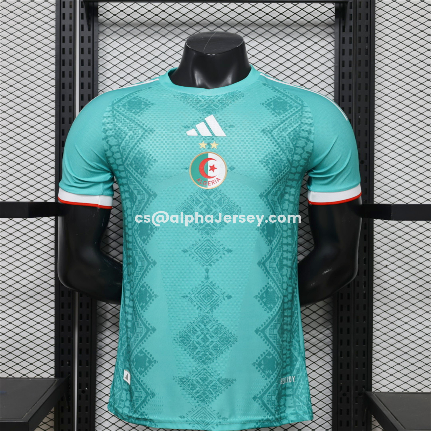AJ-AlphaJersey-Algeria 2026 Turquoise Special Jersey - Player Version
