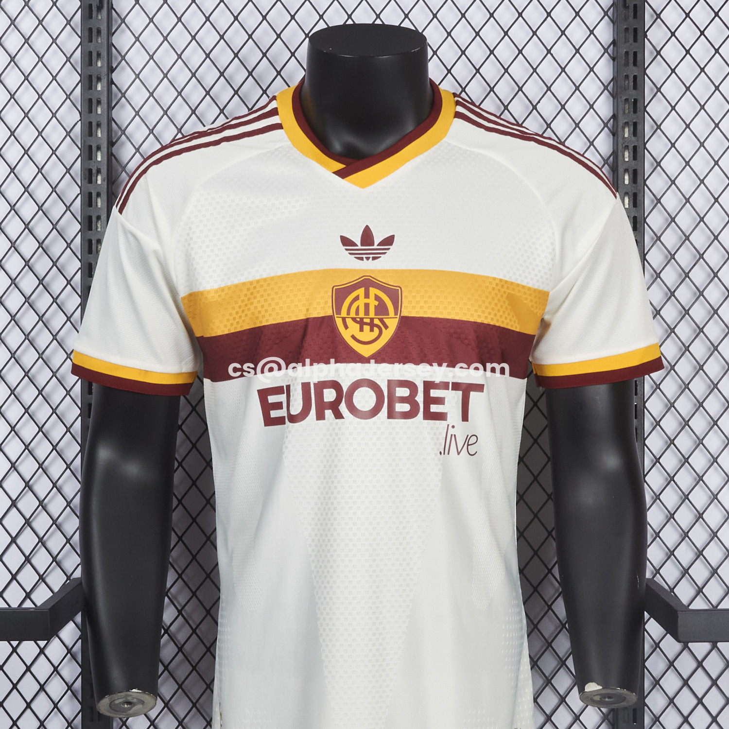 AJ-AlphaJersey-AS Roma 26-27 Away Jersey - Player Version
