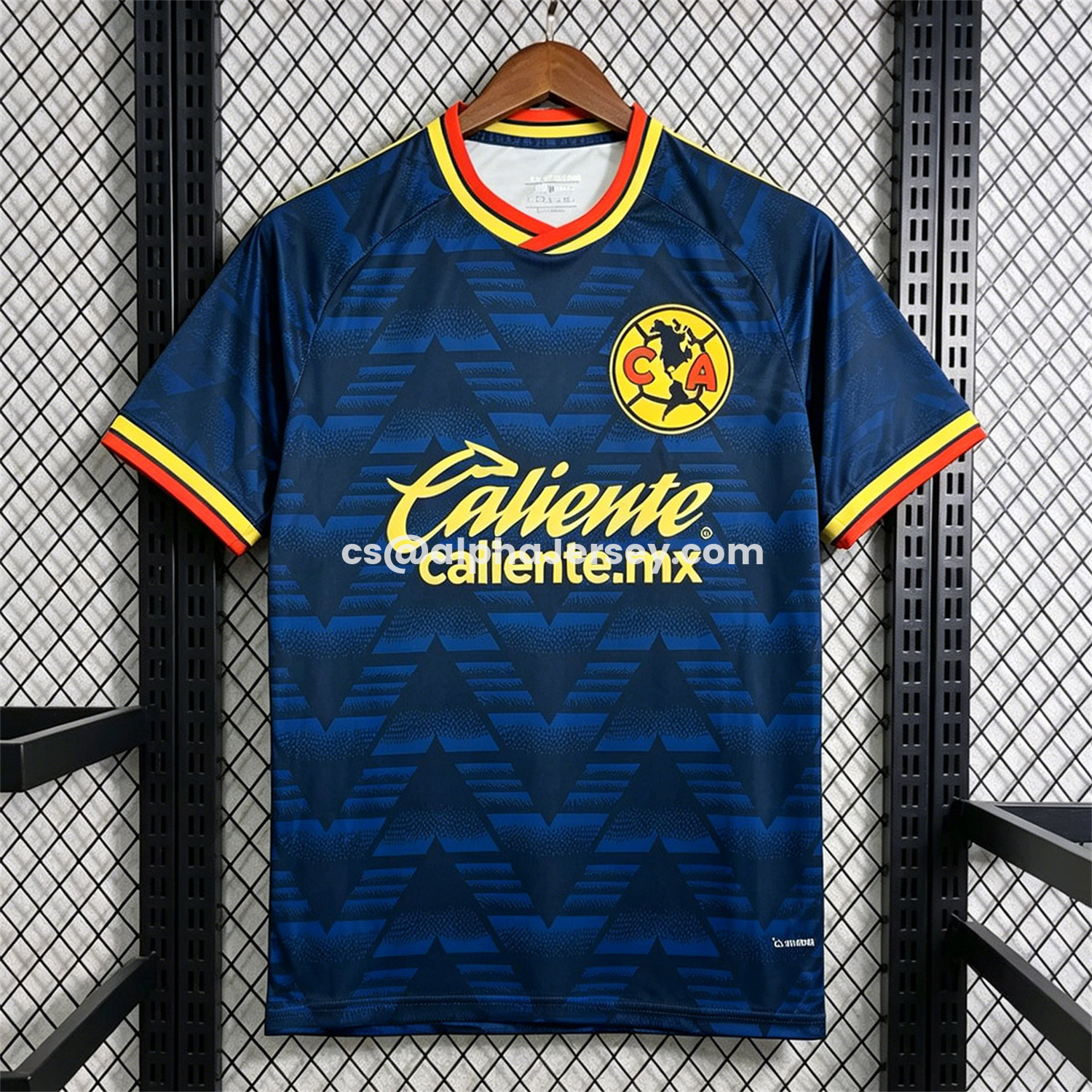 AJ-AlphaJersey-Club América 26-27 Away Blue Jersey - Fans Version