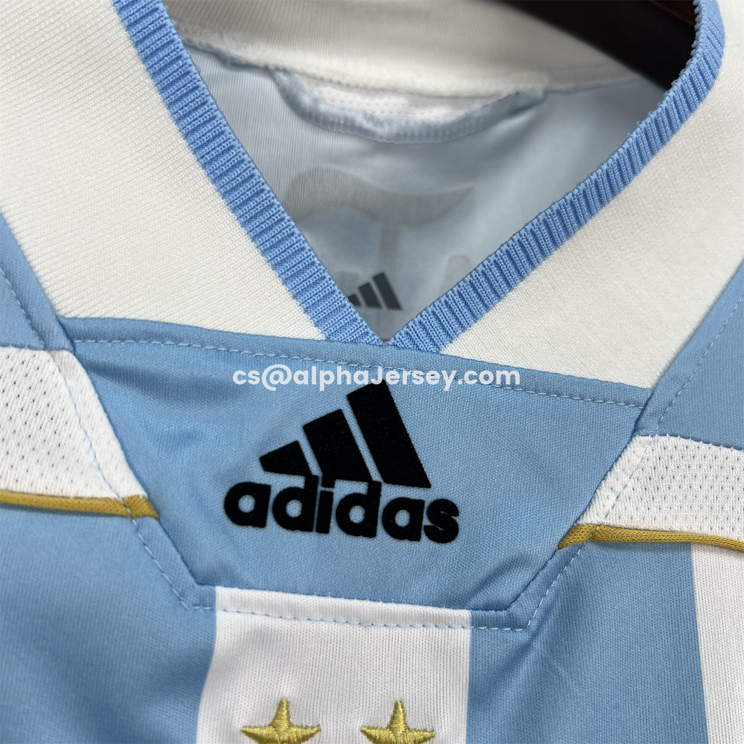 AJ-AlphaJersey-Argentina 2026 Hip-Hop Blue White Special Jersey - Fans Version