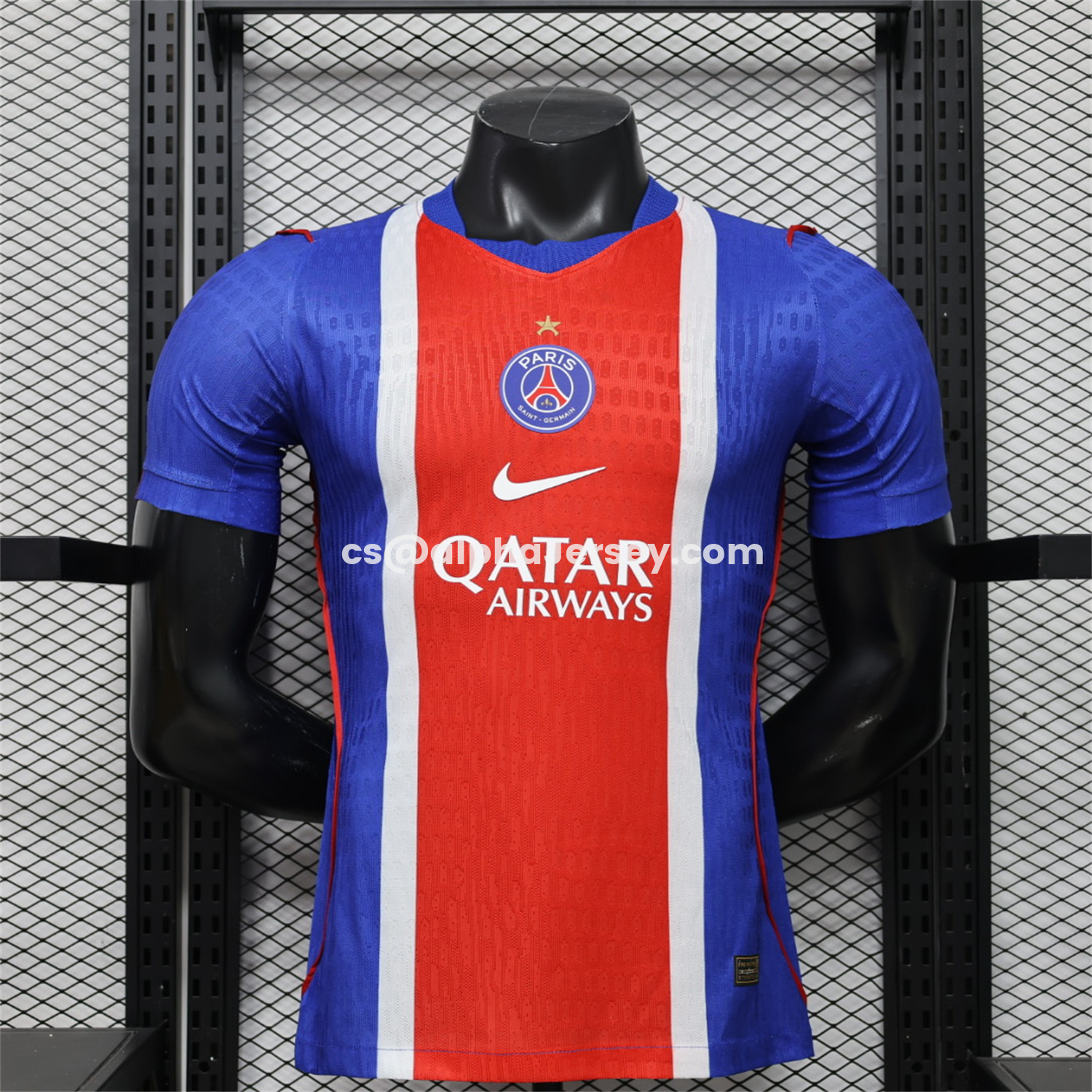 AJ-AlphaJersey-Paris Saint-Germain PSG 26-27 Home Jersey With Star - Player Version