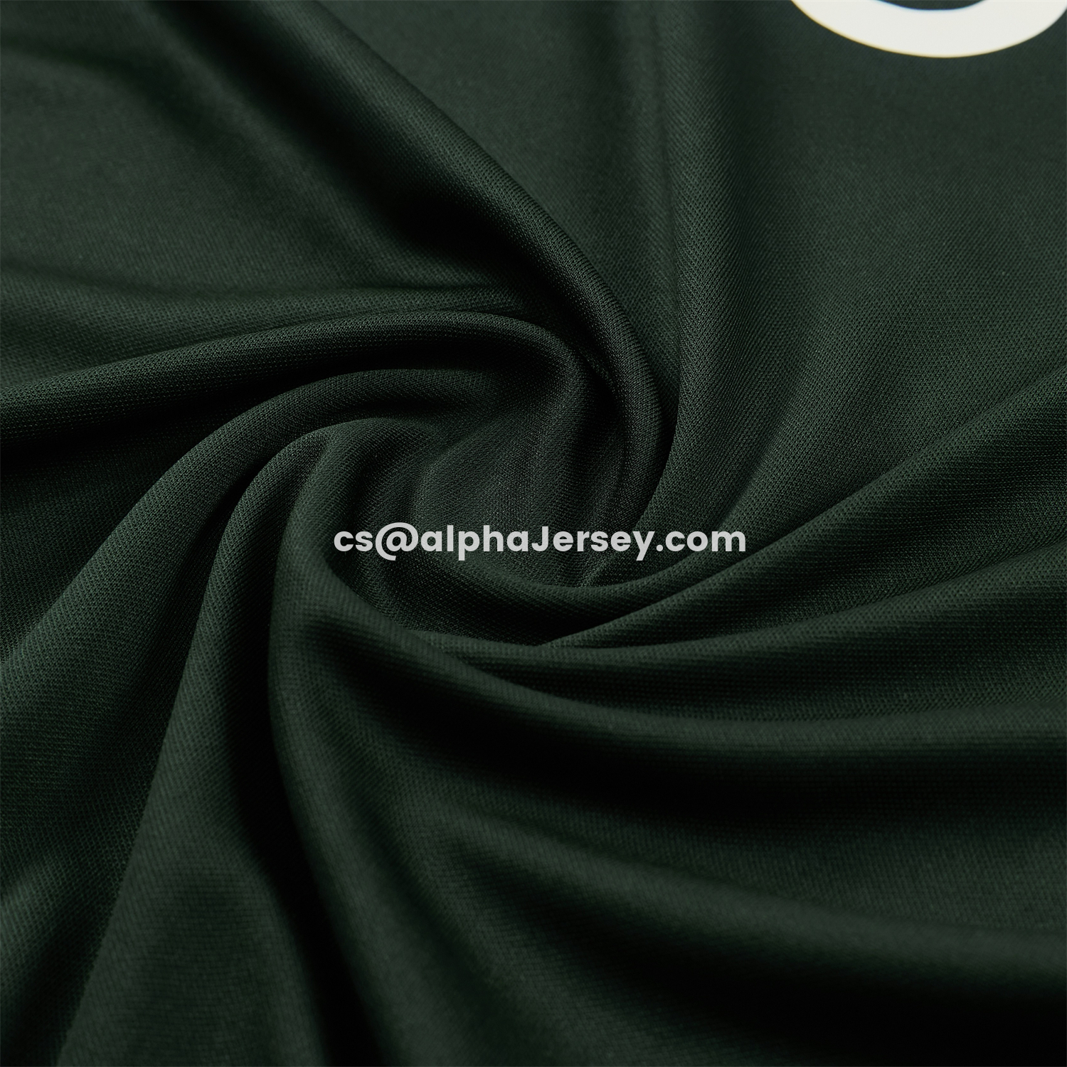 AJ-AlphaJersey-C.H.E.L.S.E.A 25-26 Short-Sleeve Training Set - Dark Green With White Accents Top & Pants