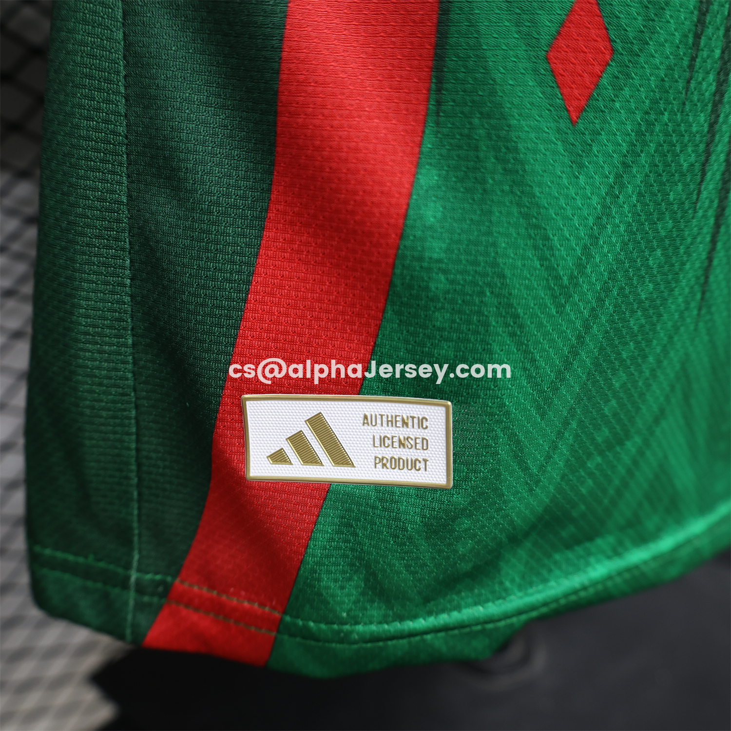 AJ-AlphaJersey-Mexico 2026 Aztec Sun Stone Green Special Jersey - Player Version