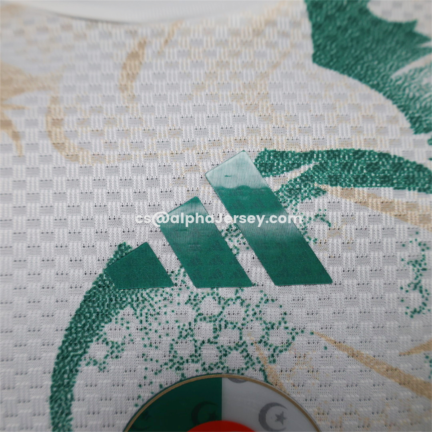 AJ-AlphaJersey-Algeria 2026 Dark Green White Special Jersey - Player Version