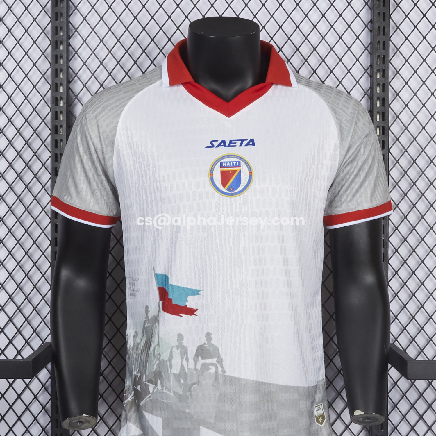 AJ-AlphaJersey-Haiti 2026 Away Jersey - Player Version