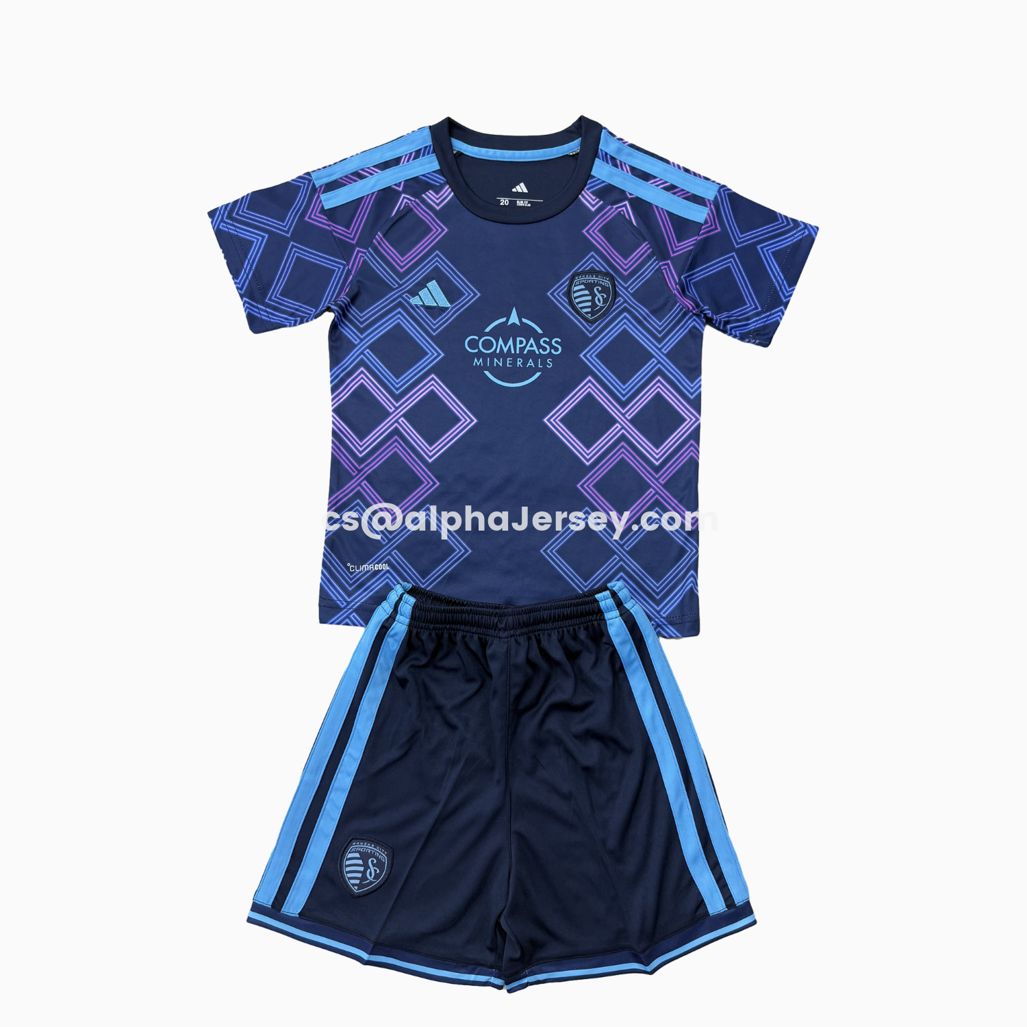 AJ-AlphaJersey-Sporting Kansas City 26-27 Away Kids Kit