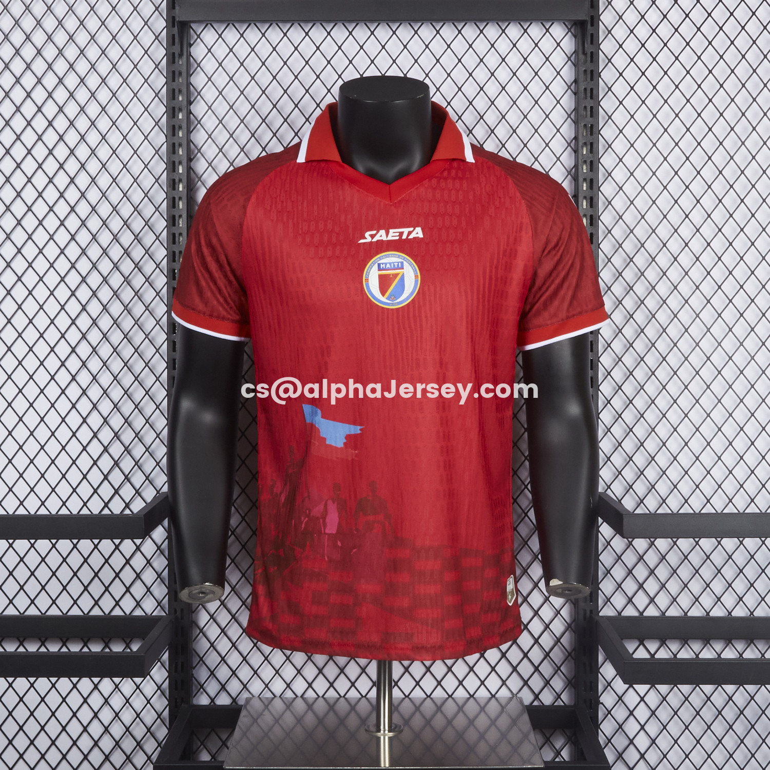 AJ-AlphaJersey-Haiti 2026 Third Jersey - Player Version