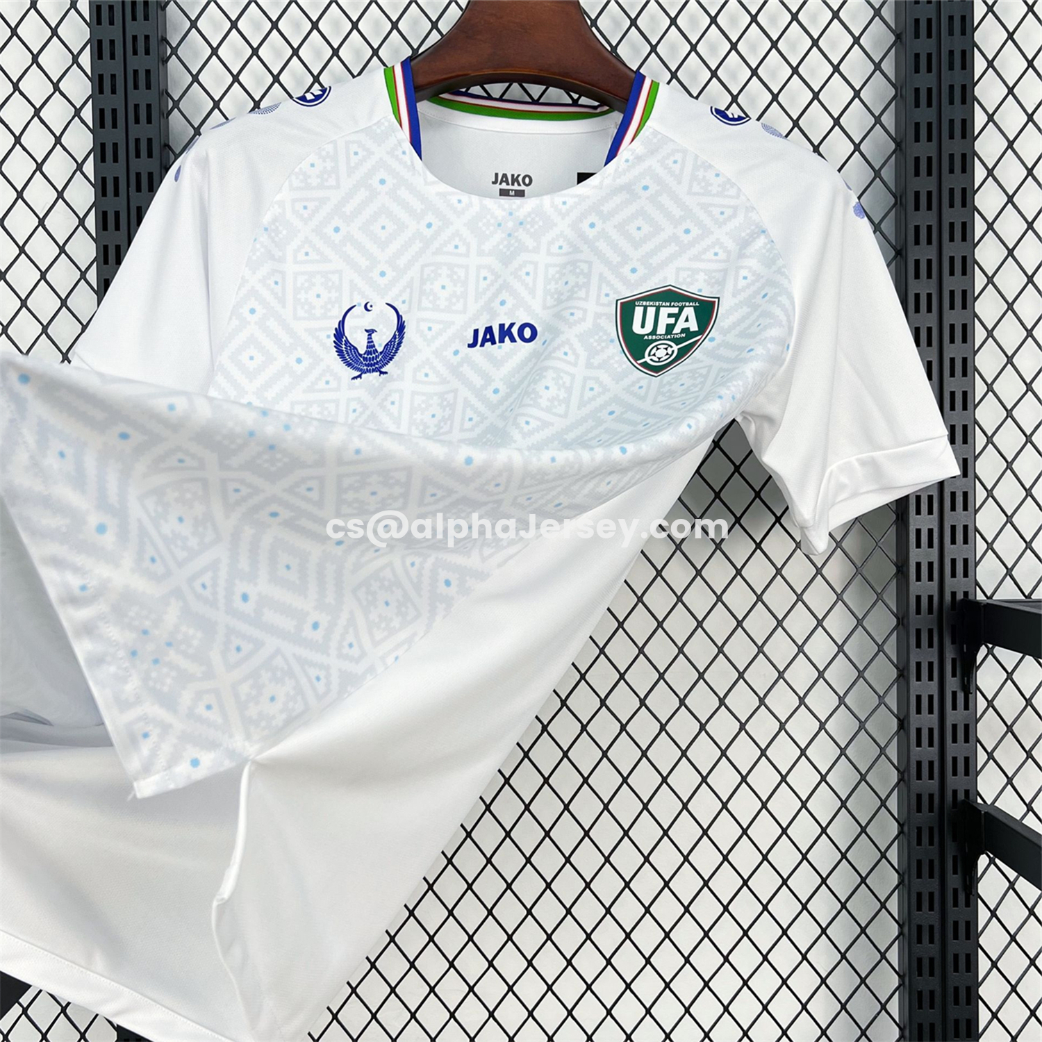 AJ-AlphaJersey-Uzbekistan 2026 Away Jersey - Fans Version