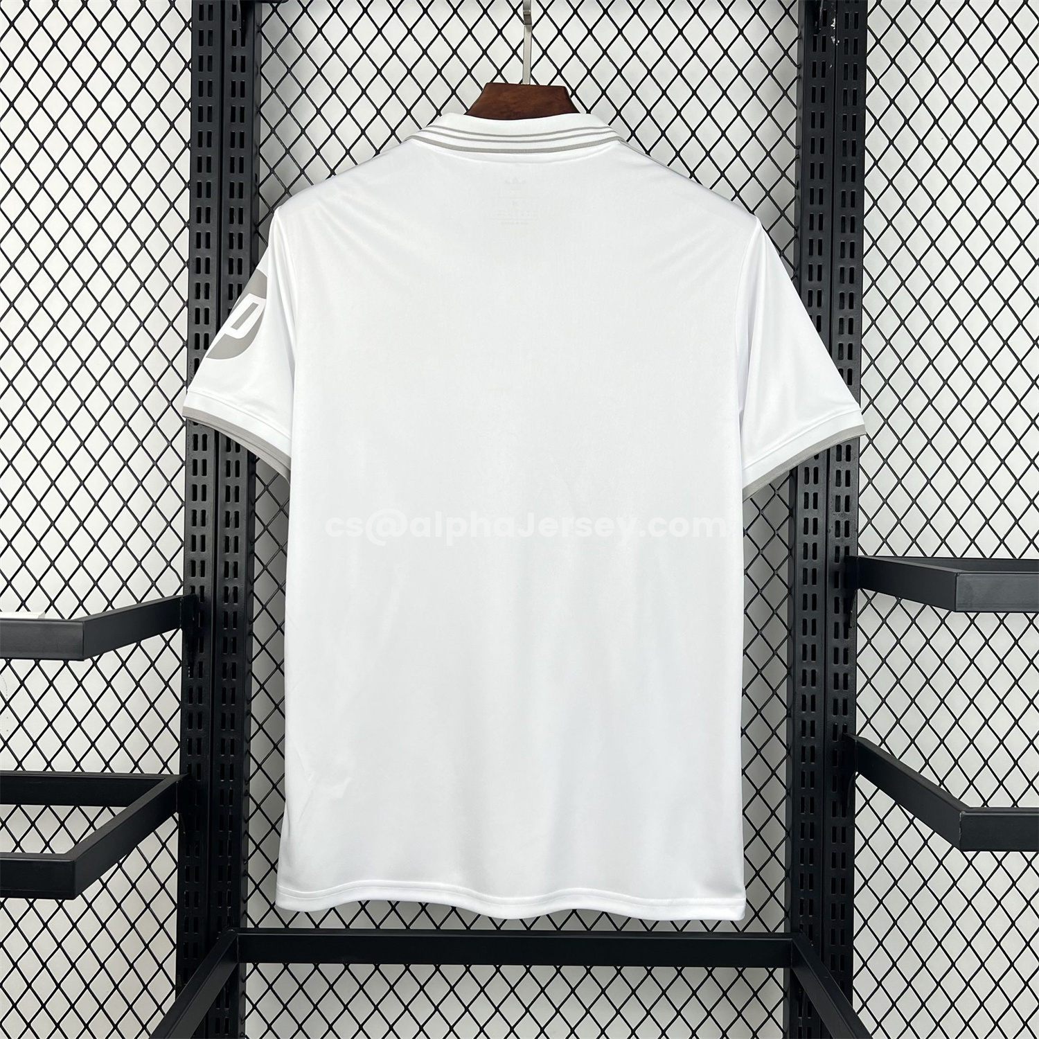 AJ-AlphaJersey-Real Madrid 26-27 White With Grey Accents Special Edition Jersey - Fans Version