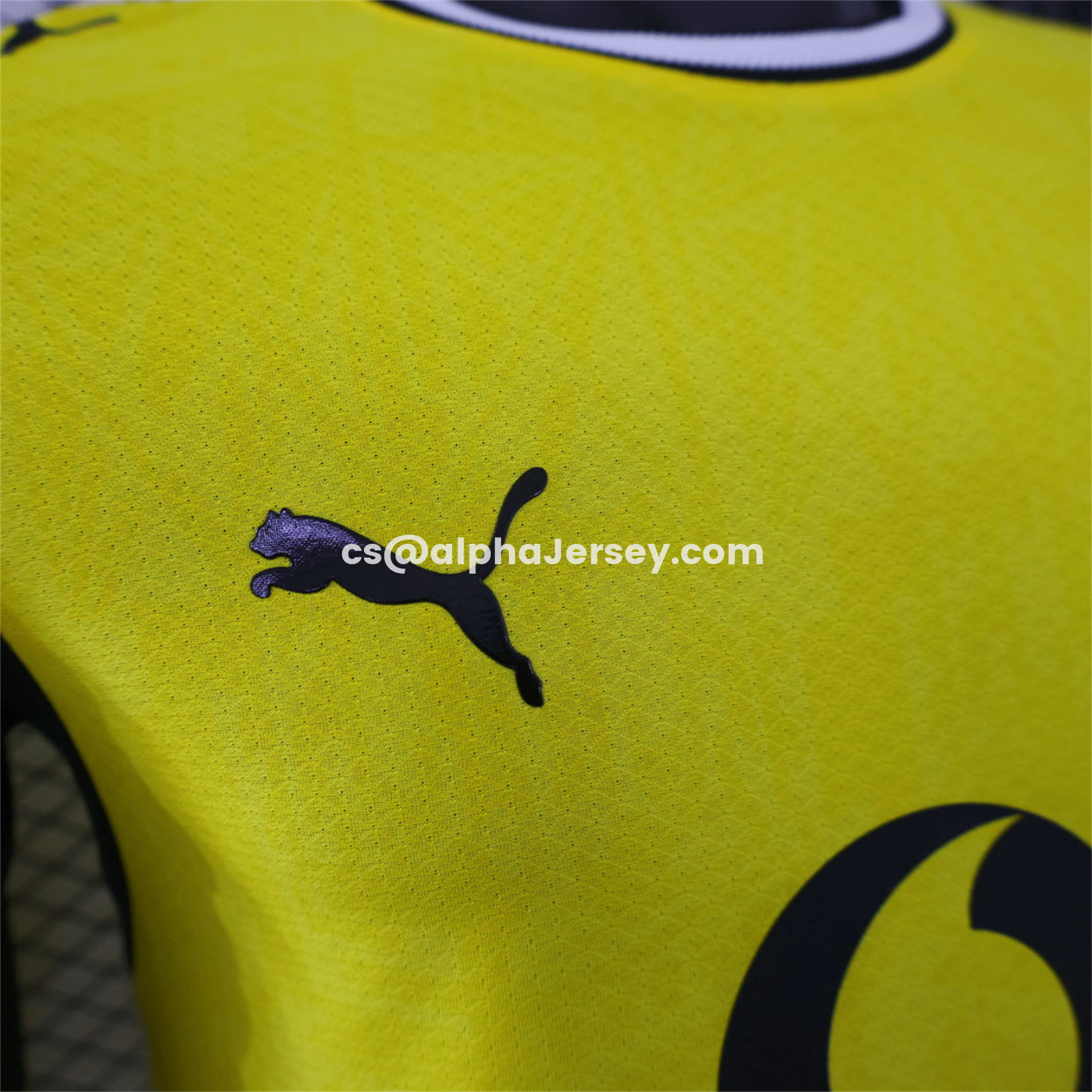 AJ-AlphaJersey-Dortmund 26-27 Home Long Sleeves Jersey - Player Version