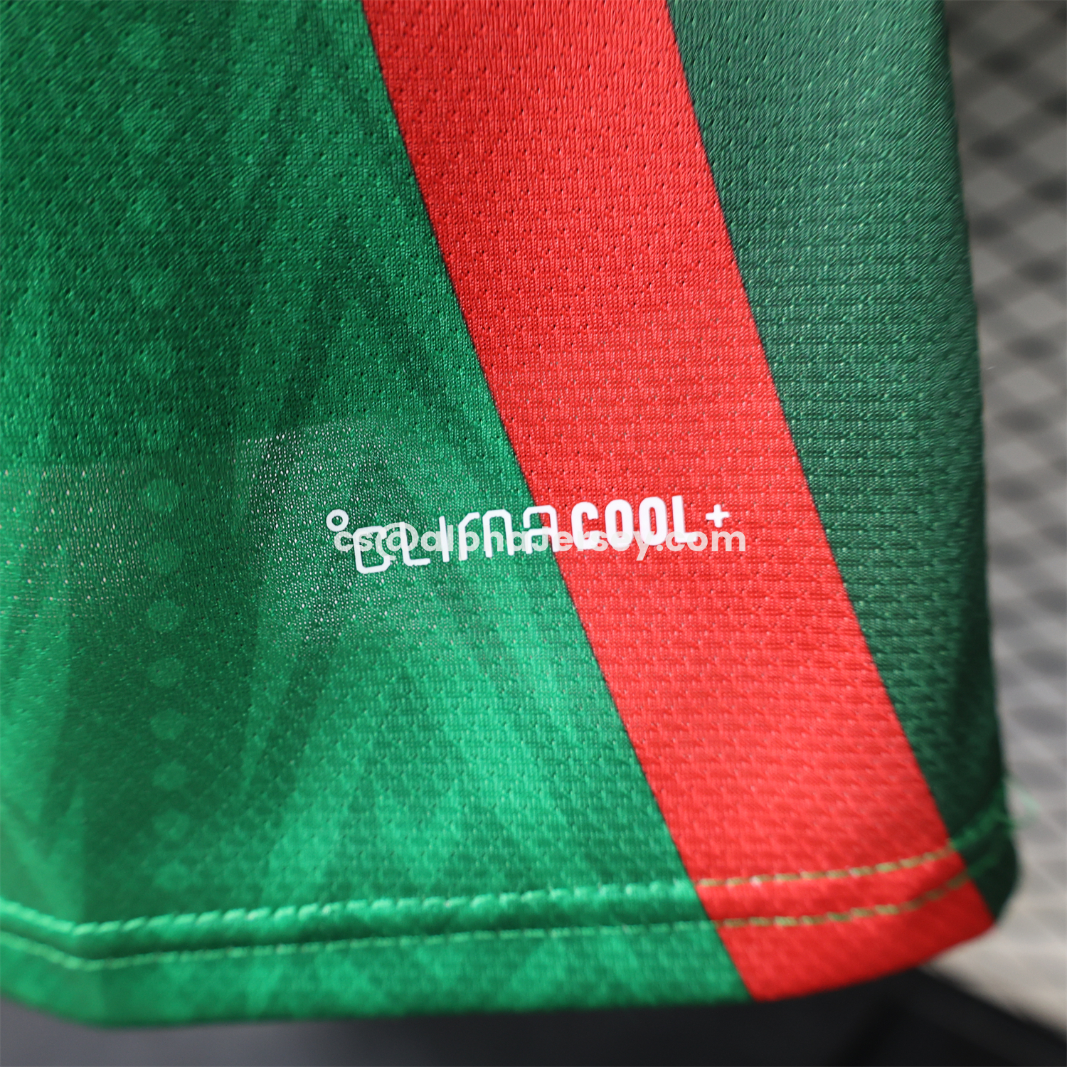 AJ-AlphaJersey-Mexico 2026 Aztec Sun Stone Green Special Jersey - Player Version