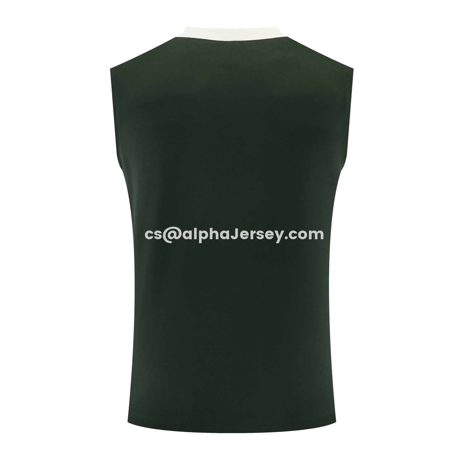 AJ-AlphaJersey-C.H.E.L.S.E.A 25-26 Vest Training Set - Dark Green With White Accents Top & Pants