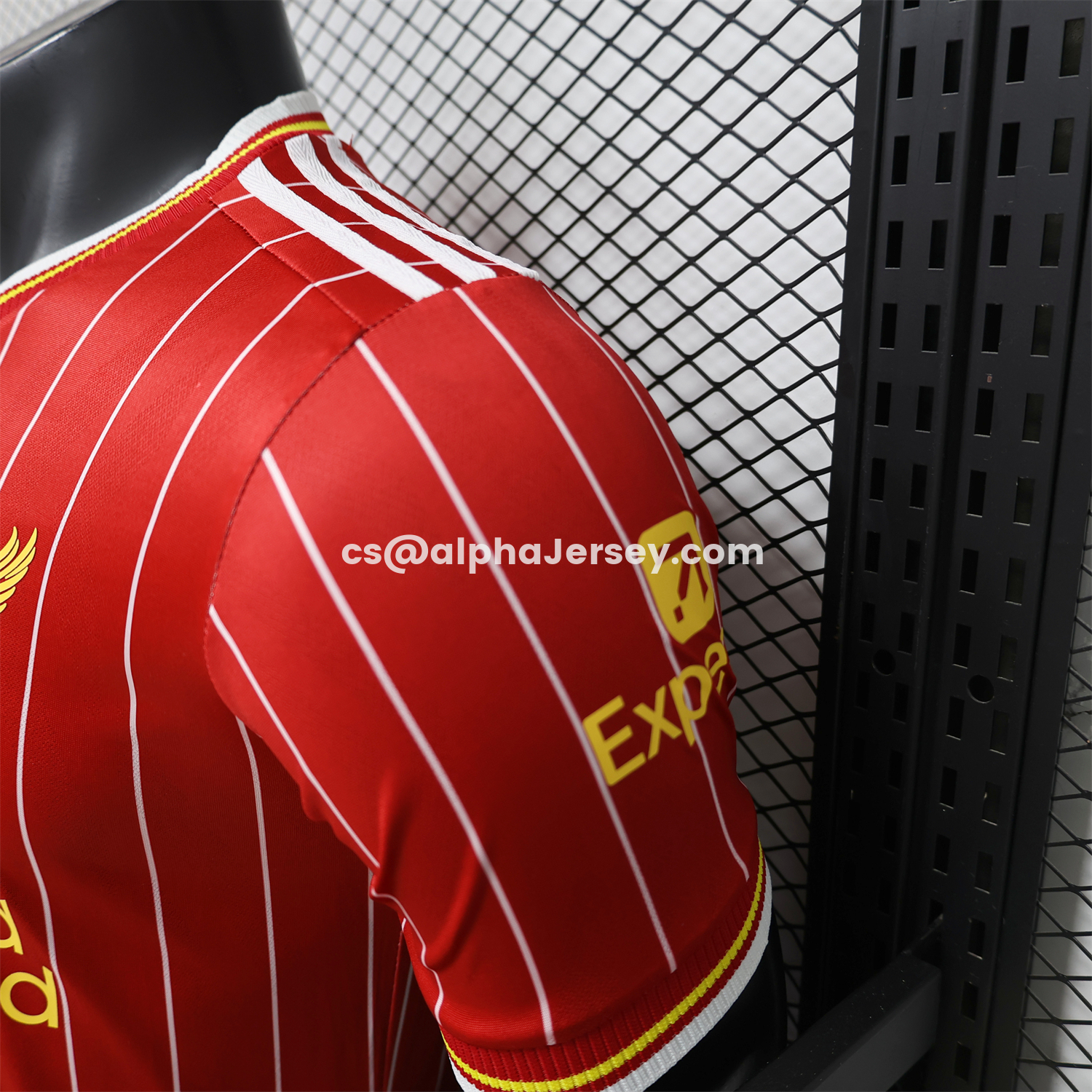 AJ-AlphaJersey-Liver.pool 26-27 Terrace Icon Retro Casual Style Red Jersey - Player Version