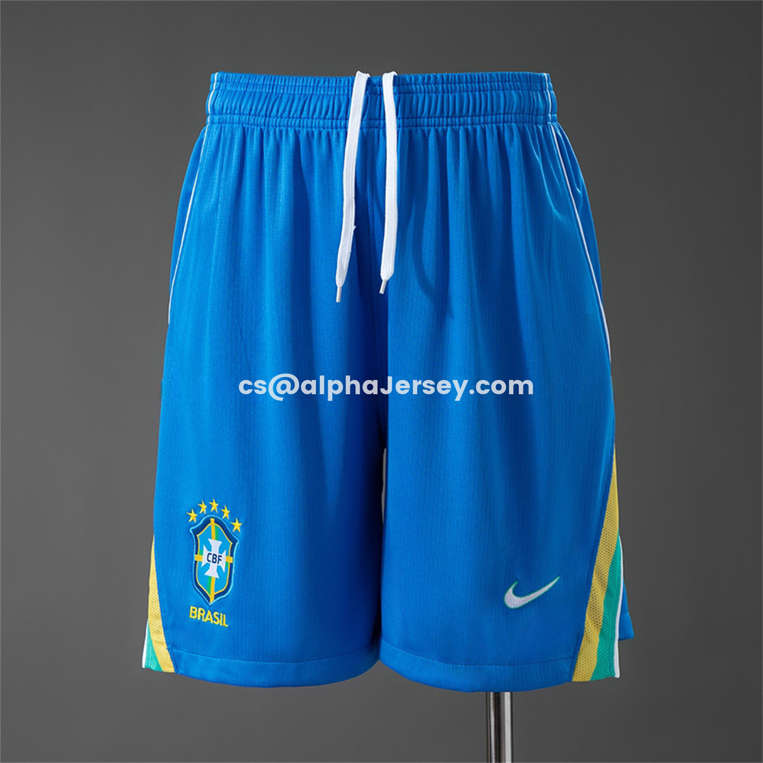 AJ-AlphaJersey-Brazil 2026 Home Shorts - Fans Version