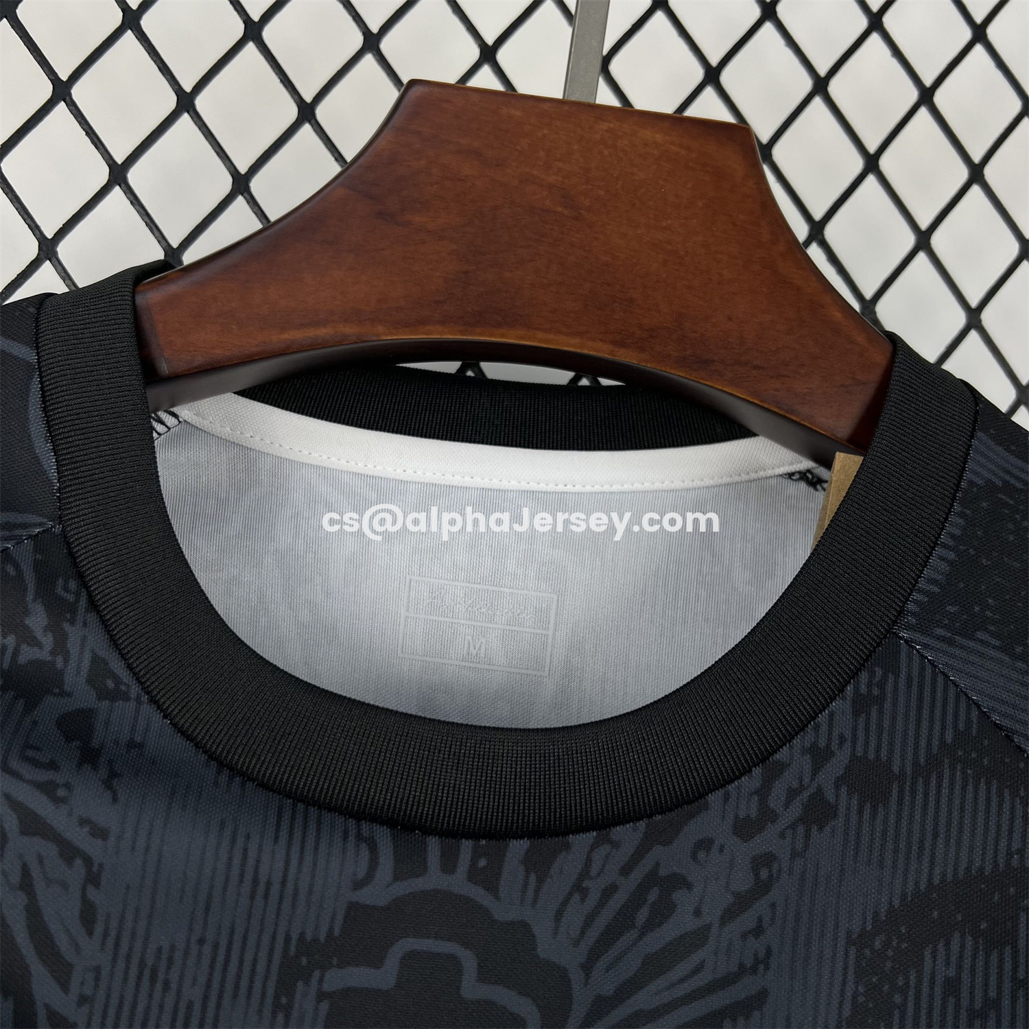 AJ-AlphaJersey-Turkey 2026 Black With Subtle Patterns Special Edition Jersey - Fans Version