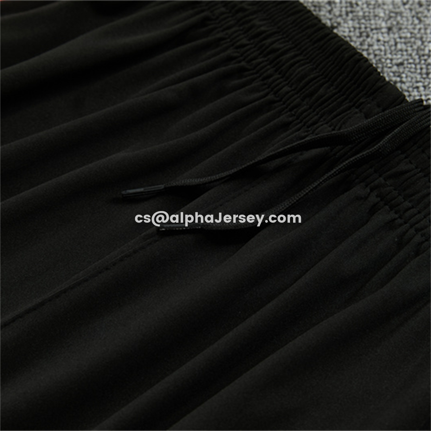 AJ-AlphaJersey-Paris Saint-Germain 26-27 Kids Long Sleeves Training Set - Black With Pink Top & Pants