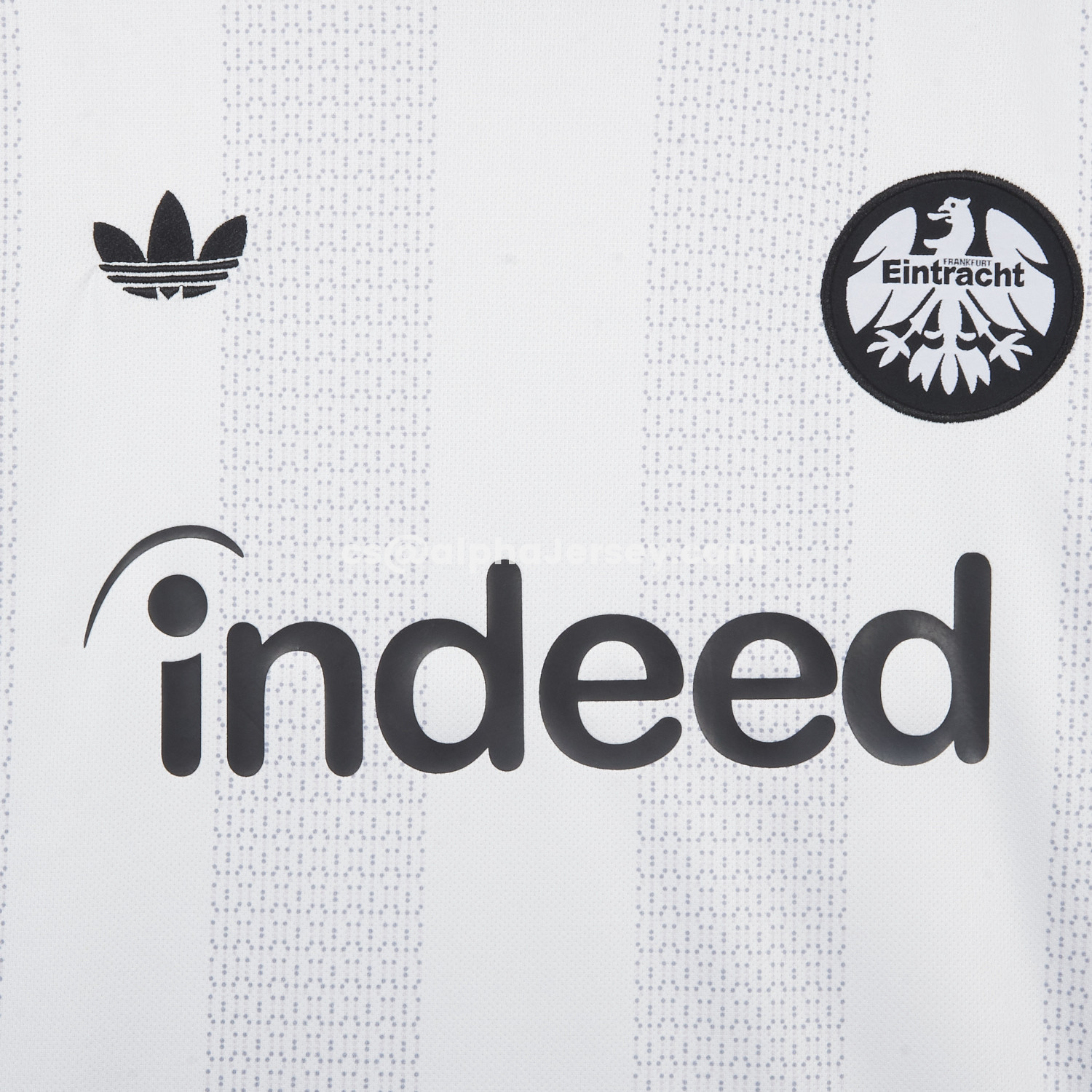 AJ-AlphaJersey-Frankfurt 26-27 Away White Jersey - Fans Version