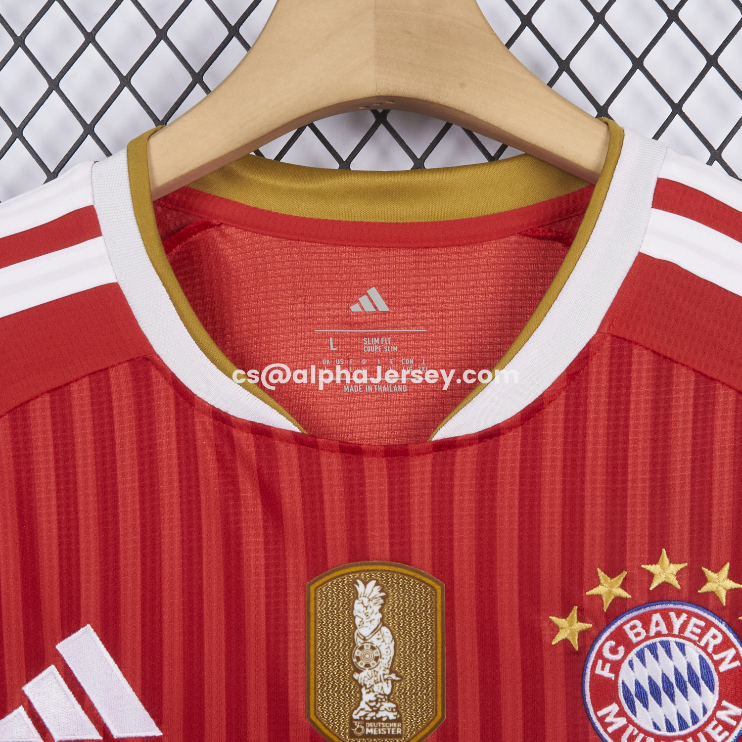 AJ-AlphaJersey-Bayern Munich 26-27 Home Red Jersey - Fans Version