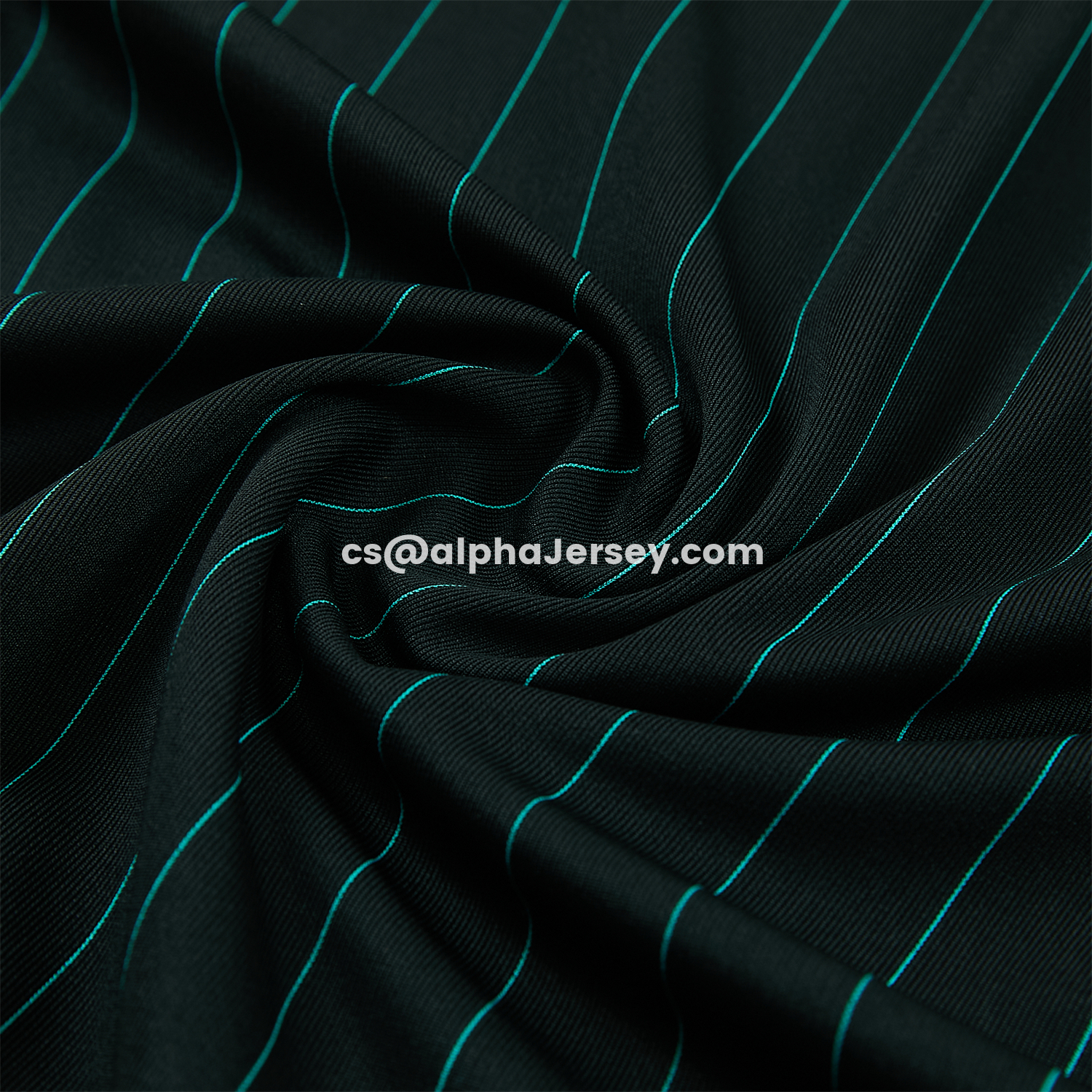 AJ-AlphaJersey-Liver.pool 25-26 Retro Style Vest Training Set - Black With Turquoise Stripes Top & Pants