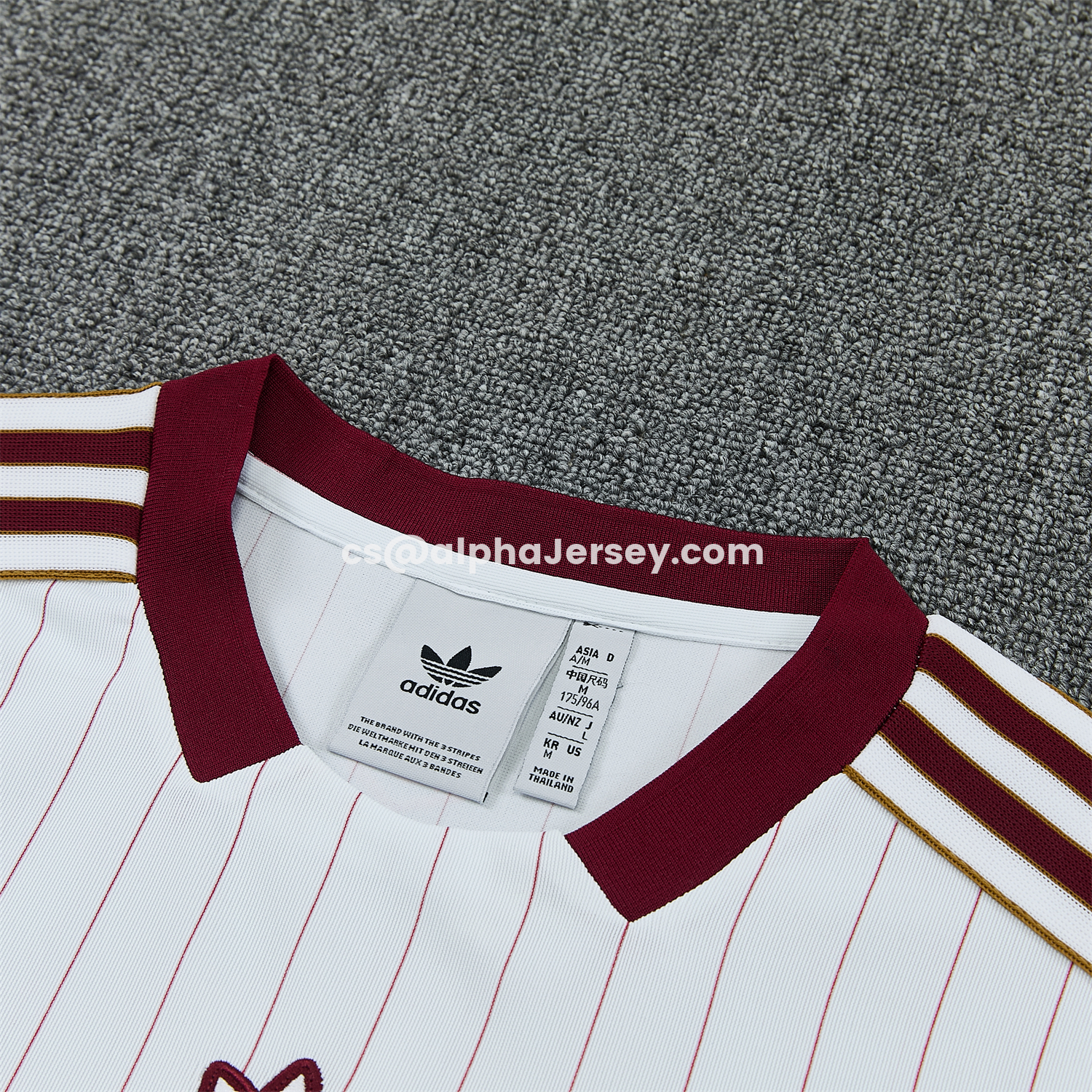 AJ-AlphaJersey-Arsenal 25-26 Retro Style Short-Sleeve Training Set - Colors Top & White With Thin Mar Pants