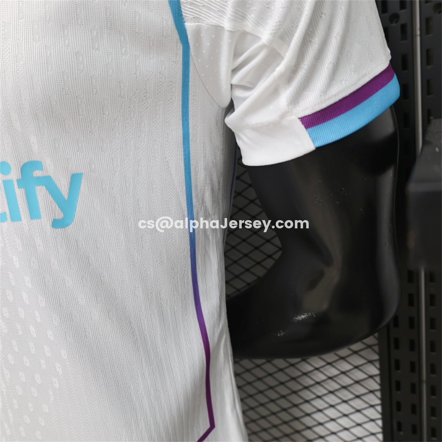 AJ-AlphaJersey-Barcelona 26-27 Blue White Special Jersey - Player Version