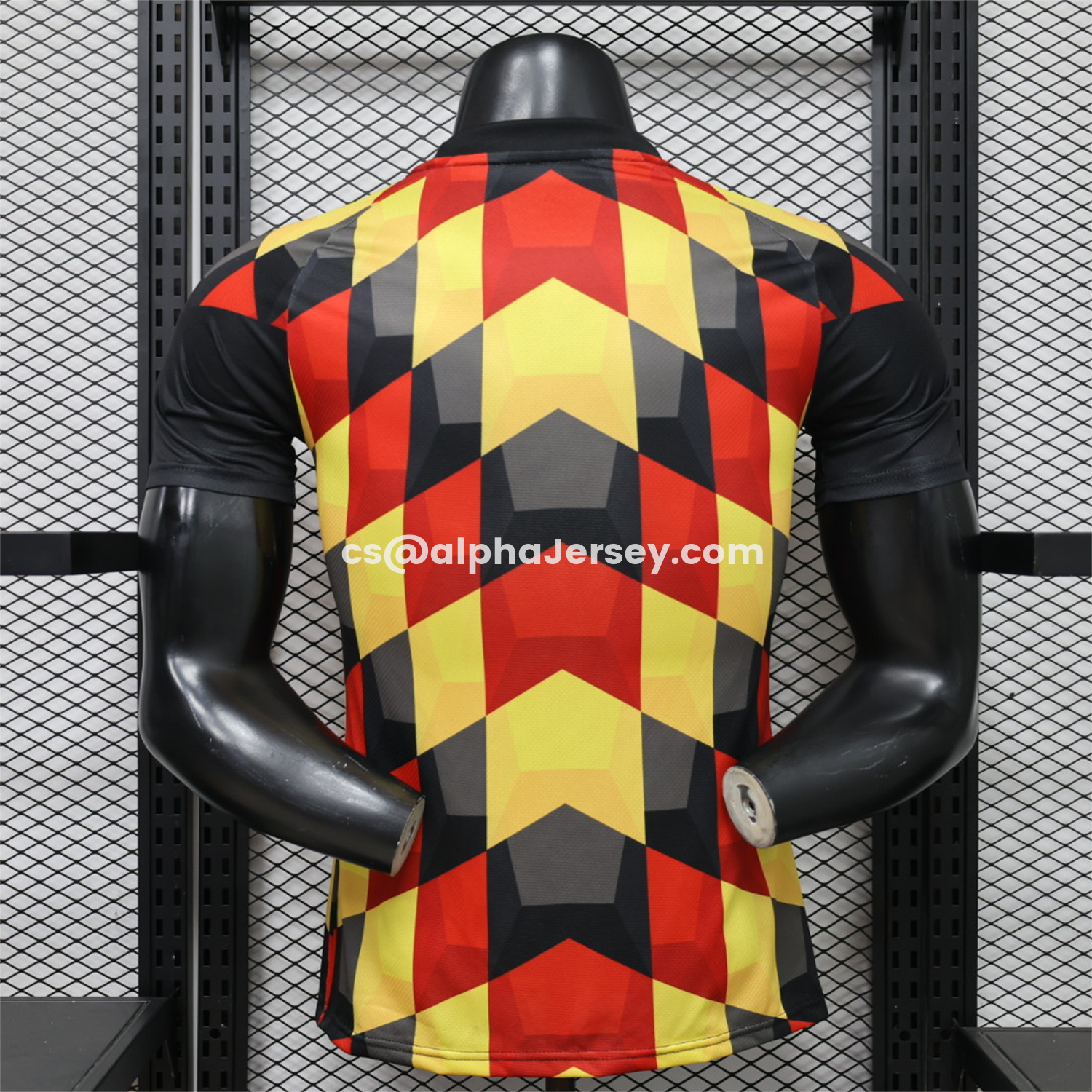 AJ-AlphaJersey-Germany 2026 Red Yellow Black Special Jersey - Player Version