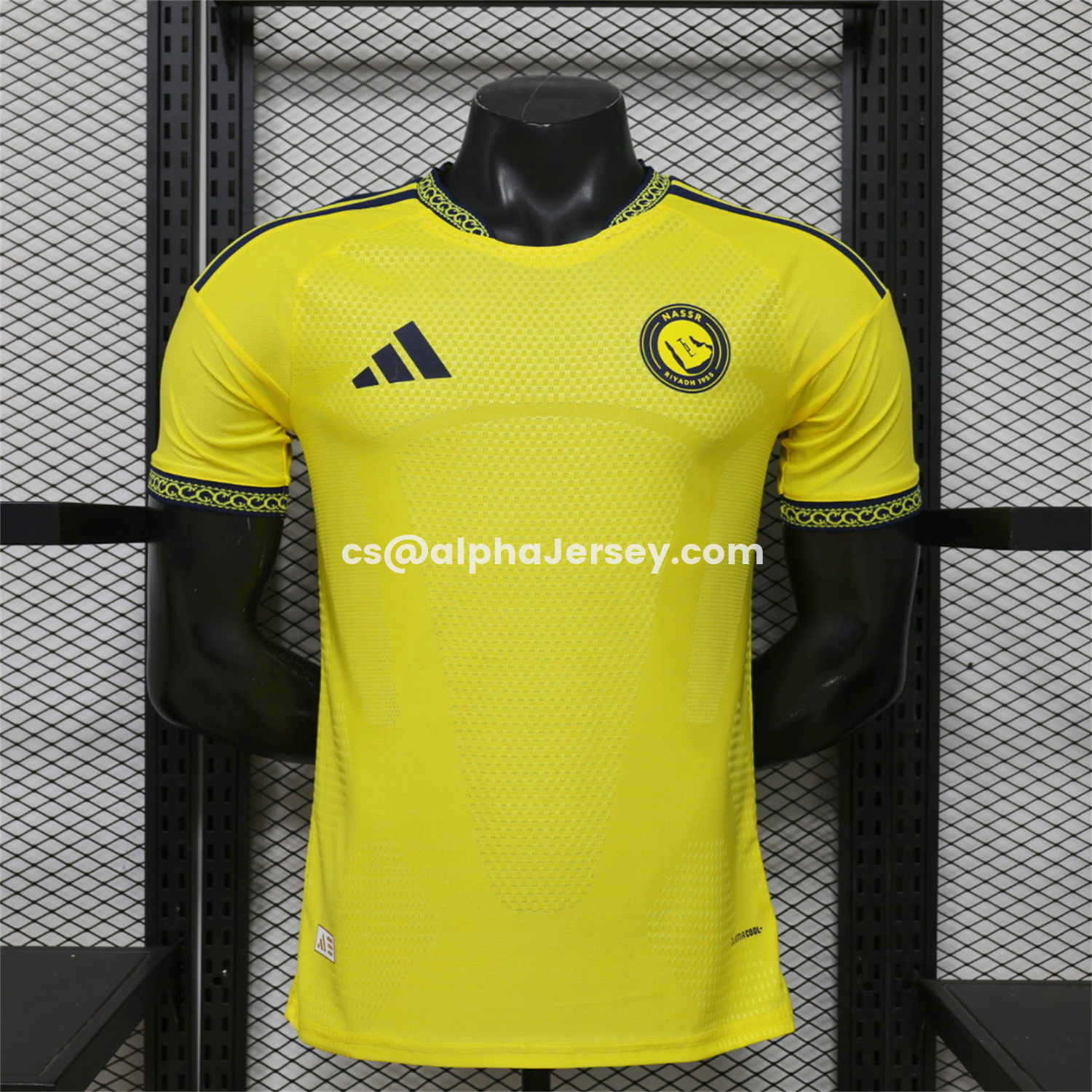 AJ-AlphaJersey-Al Nassr Riyadh Victory 26-27 Home Jersey - Player Version