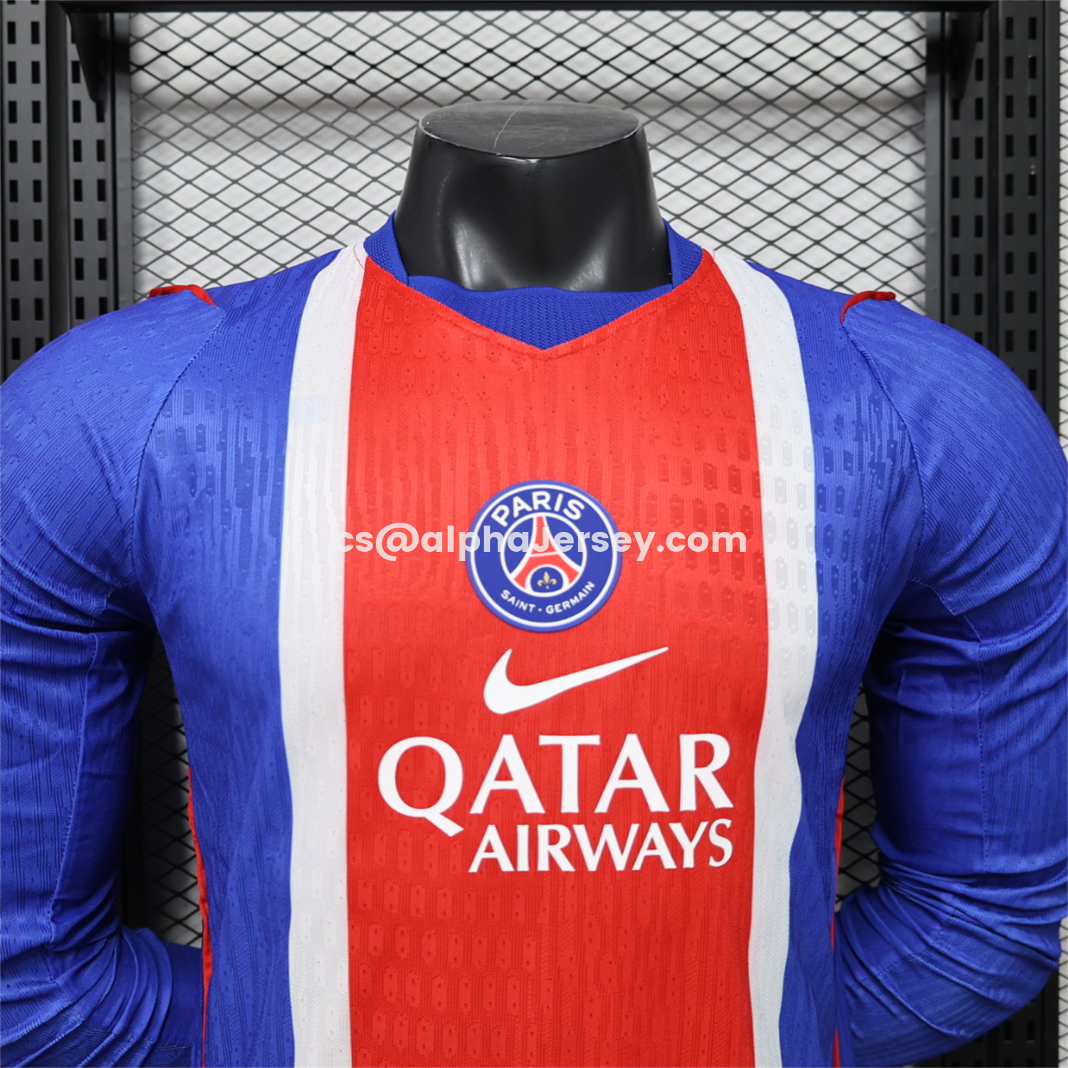 AJ-AlphaJersey-Paris Saint-Germain PSG 26-27 Home Long Sleeves Jersey - Player Version