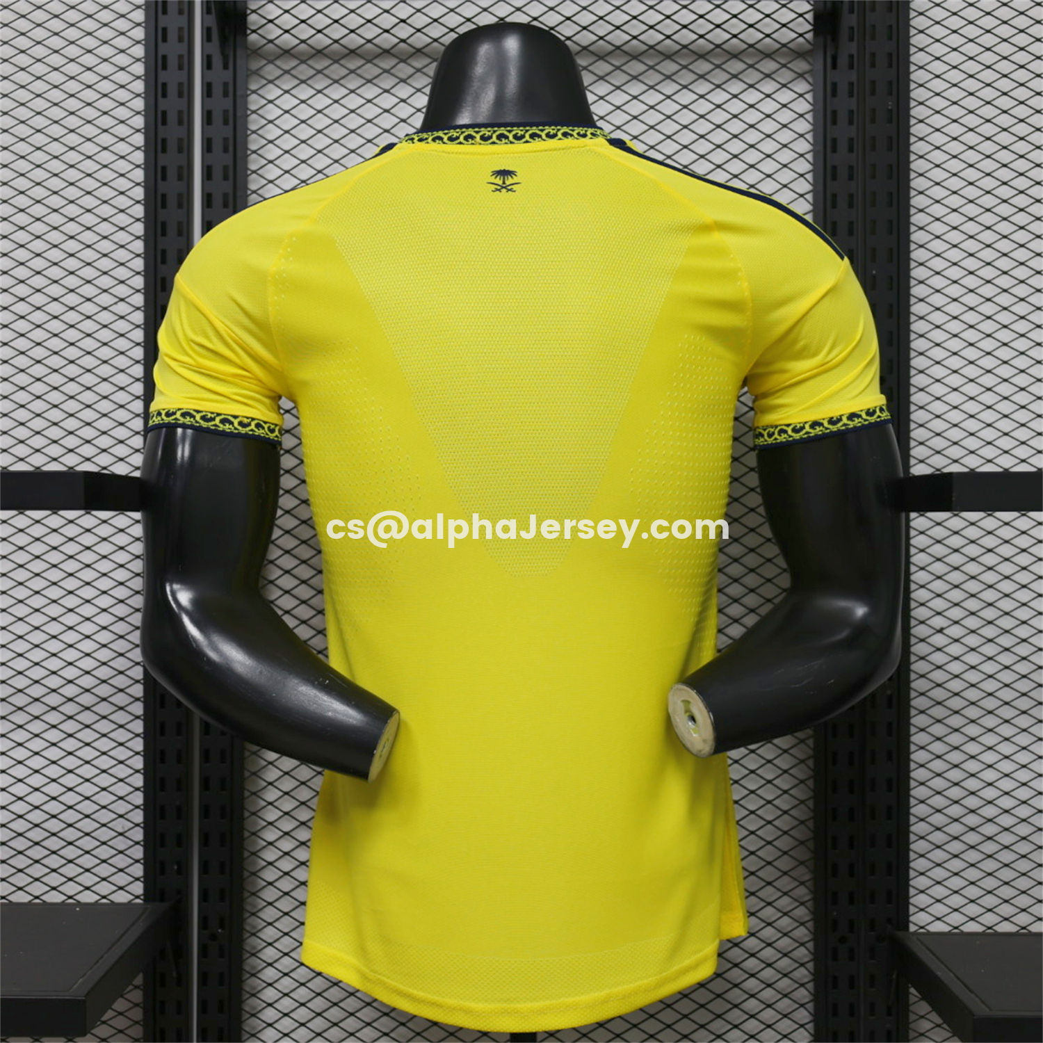 AJ-AlphaJersey-Al Nassr Riyadh Victory 26-27 Home Jersey With Sponsors - Player Version