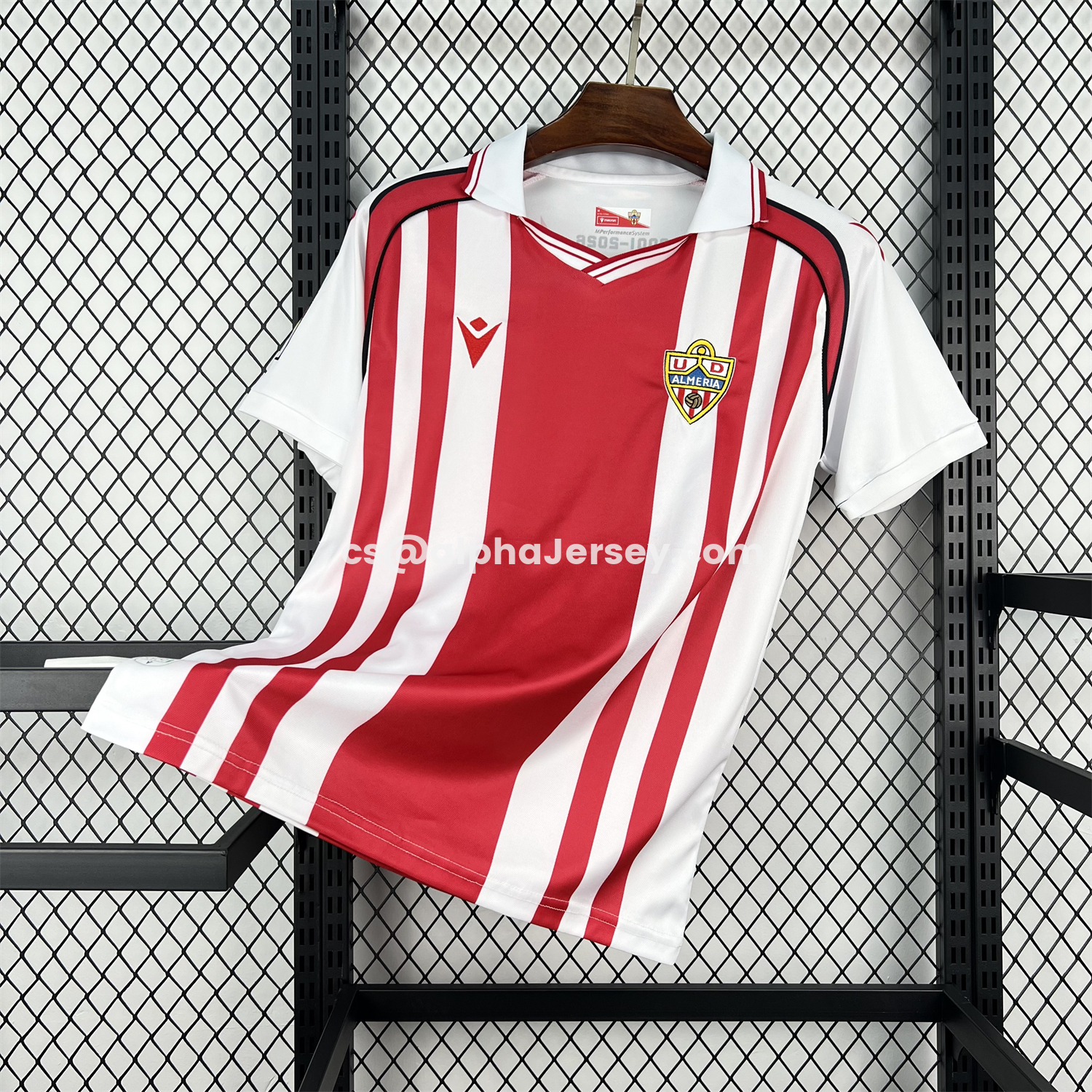 AJ-AlphaJersey-U.D. Almería 25-26 Retro Style Jersey - Fans Version