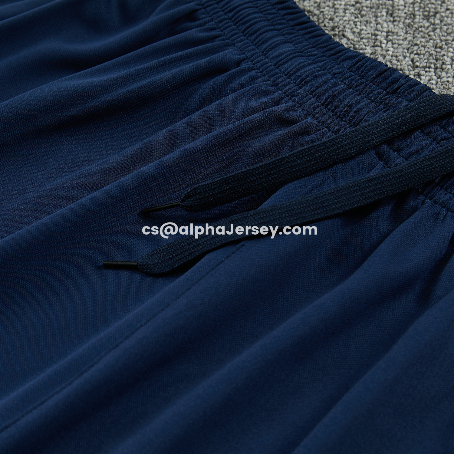 AJ-AlphaJersey-Barcelona 25-26 Vest Training Set - Colors Top & Dark Blue With Pink Accents Pants