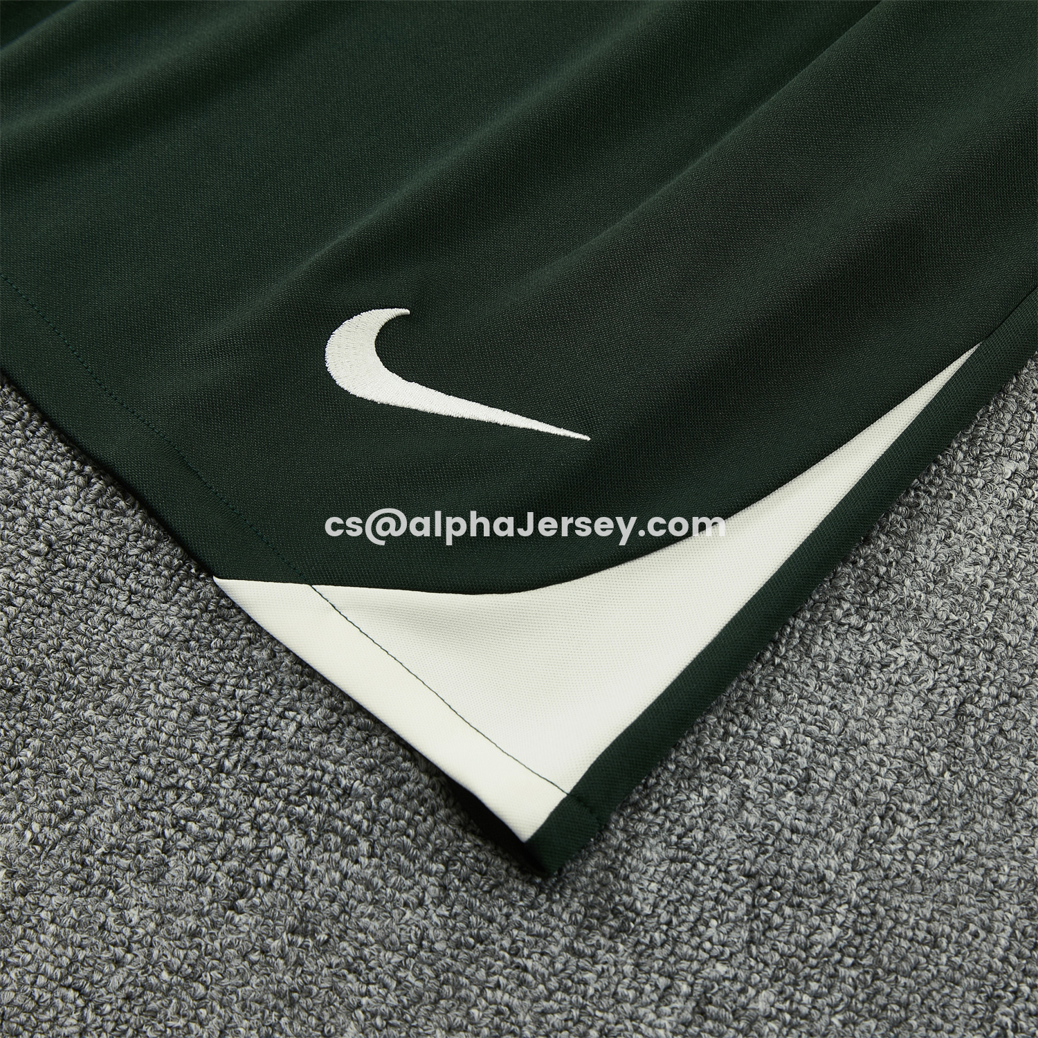 AJ-AlphaJersey-C.H.E.L.S.E.A 25-26 Vest Training Set - Dark Green Top & Dark Green Pants