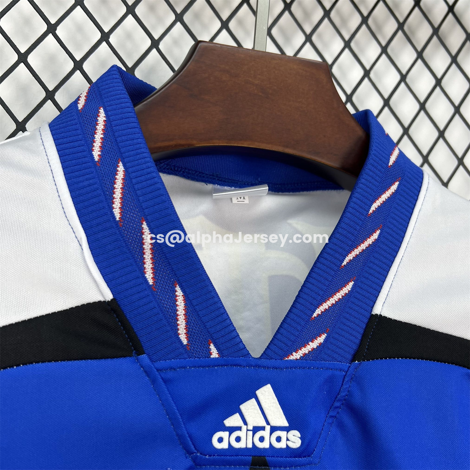 AJ-AlphaJersey-Japan 2026 Retro Style Blue Jersey - Fans Version