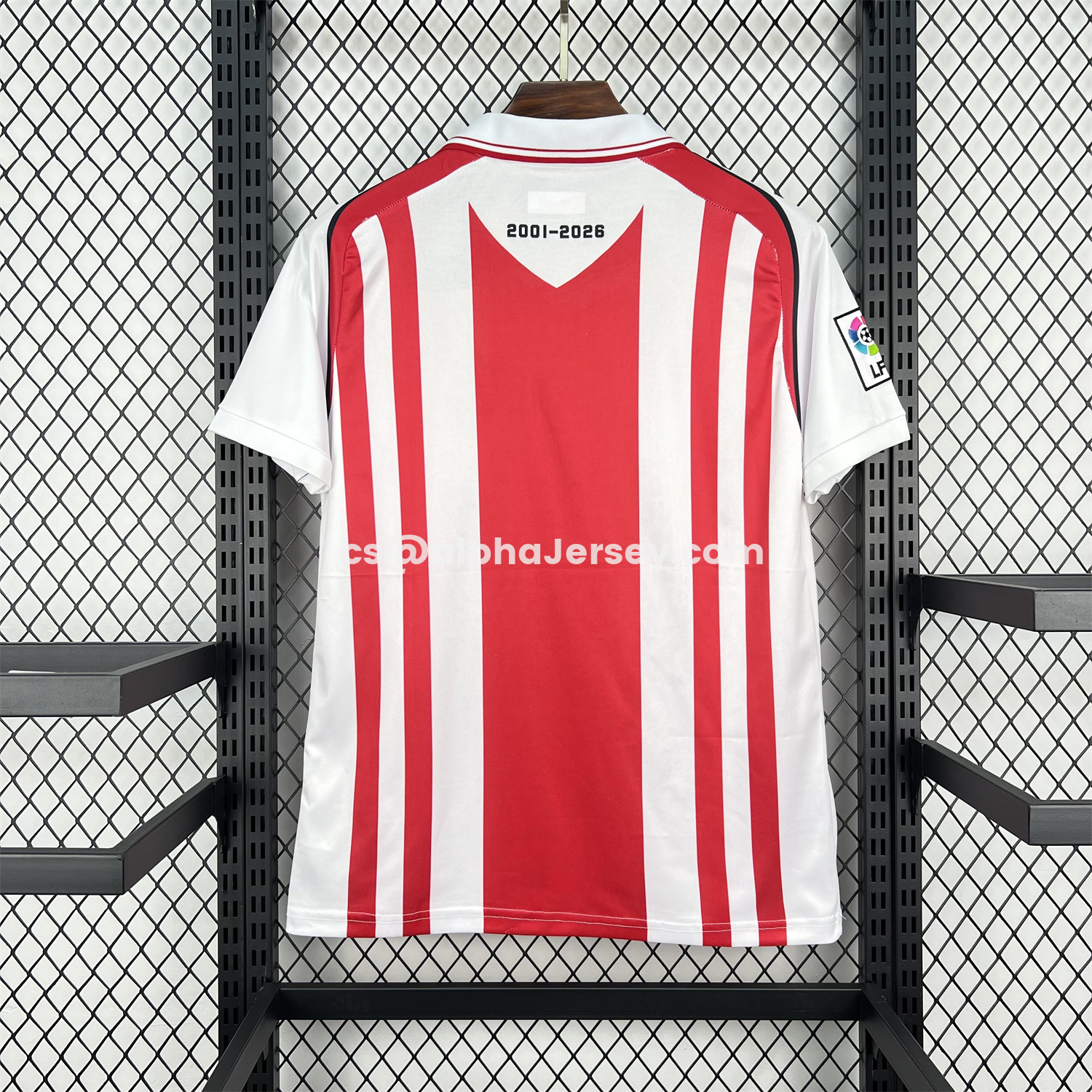 AJ-AlphaJersey-U.D. Almería 25-26 Retro Style Jersey - Fans Version